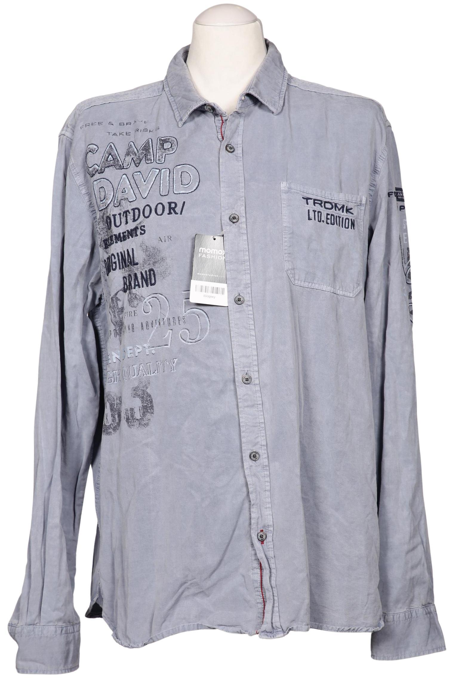 

Camp David Herren Hemd, blau, Gr. 54