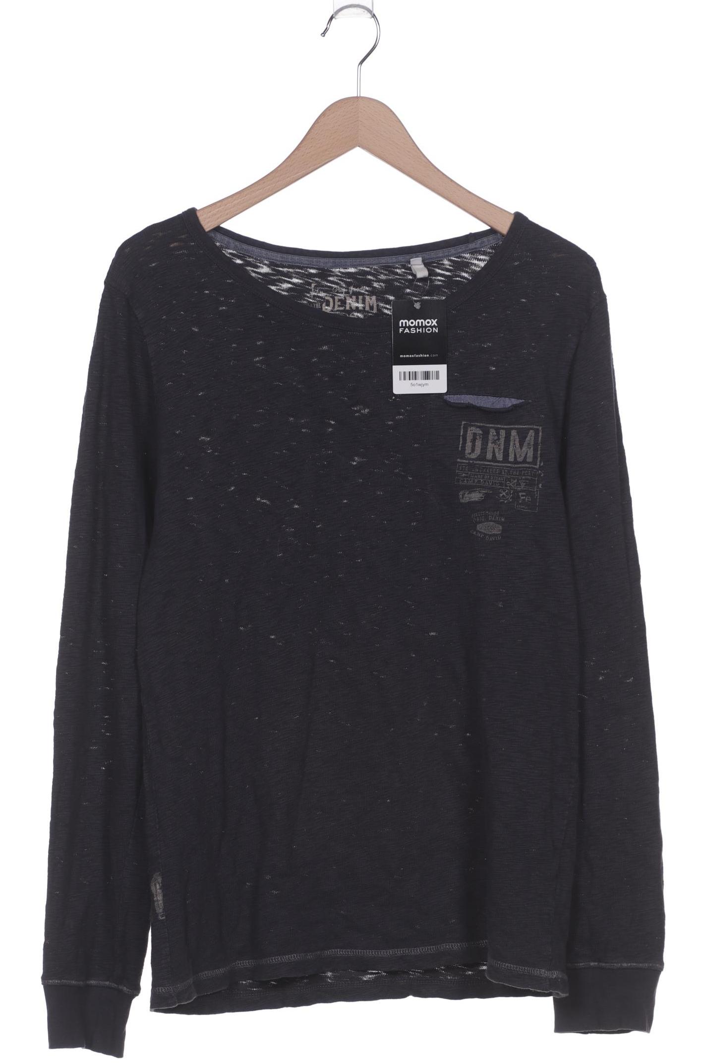 

Camp David Herren Sweatshirt, marineblau, Gr. 46