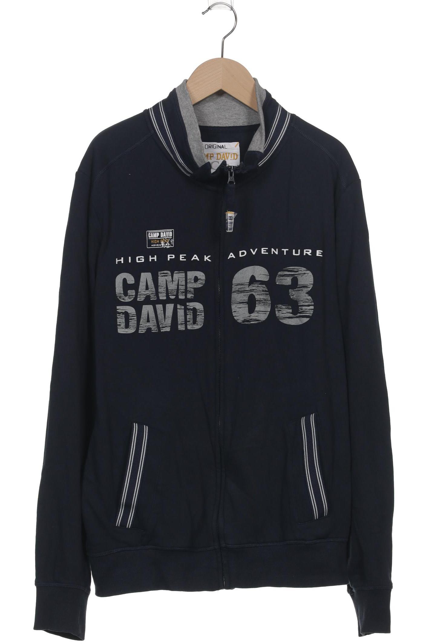 

Camp David Herren Sweatshirt, marineblau, Gr. 48