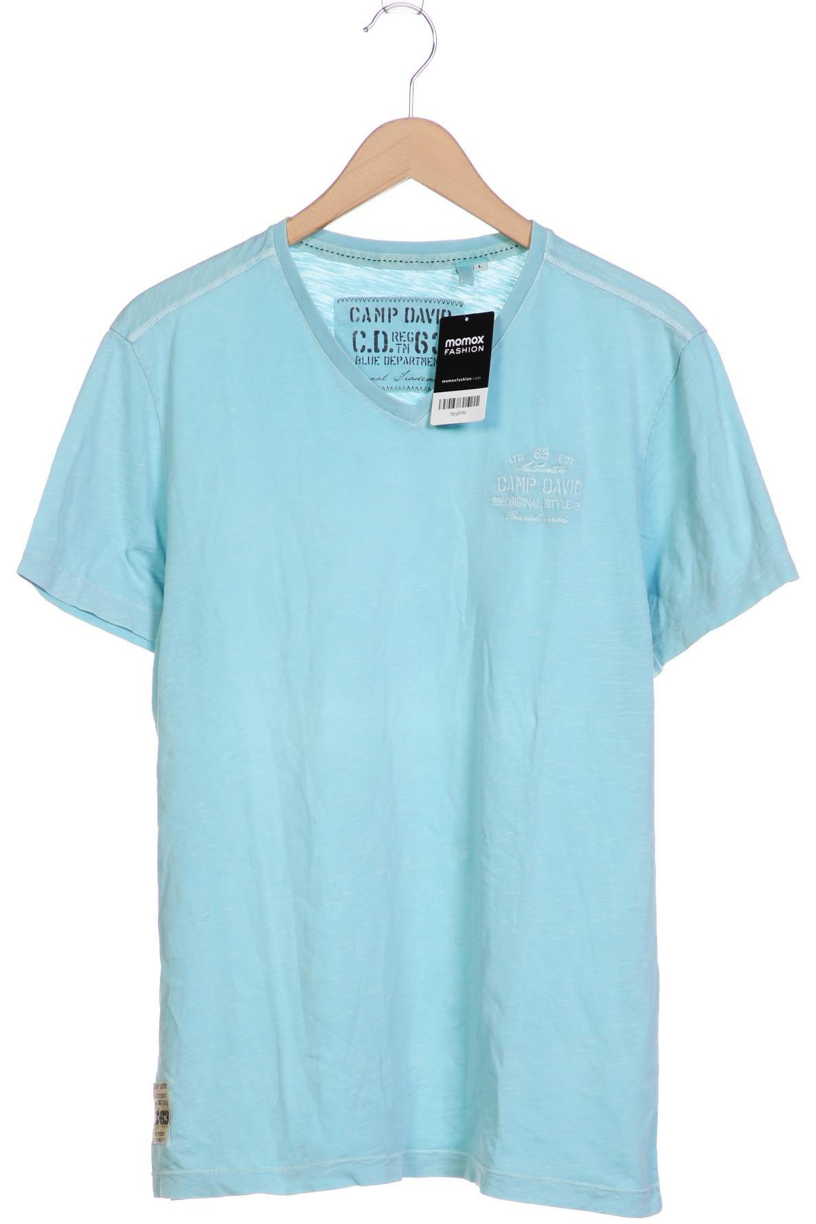 

Camp David Herren T-Shirt, hellblau