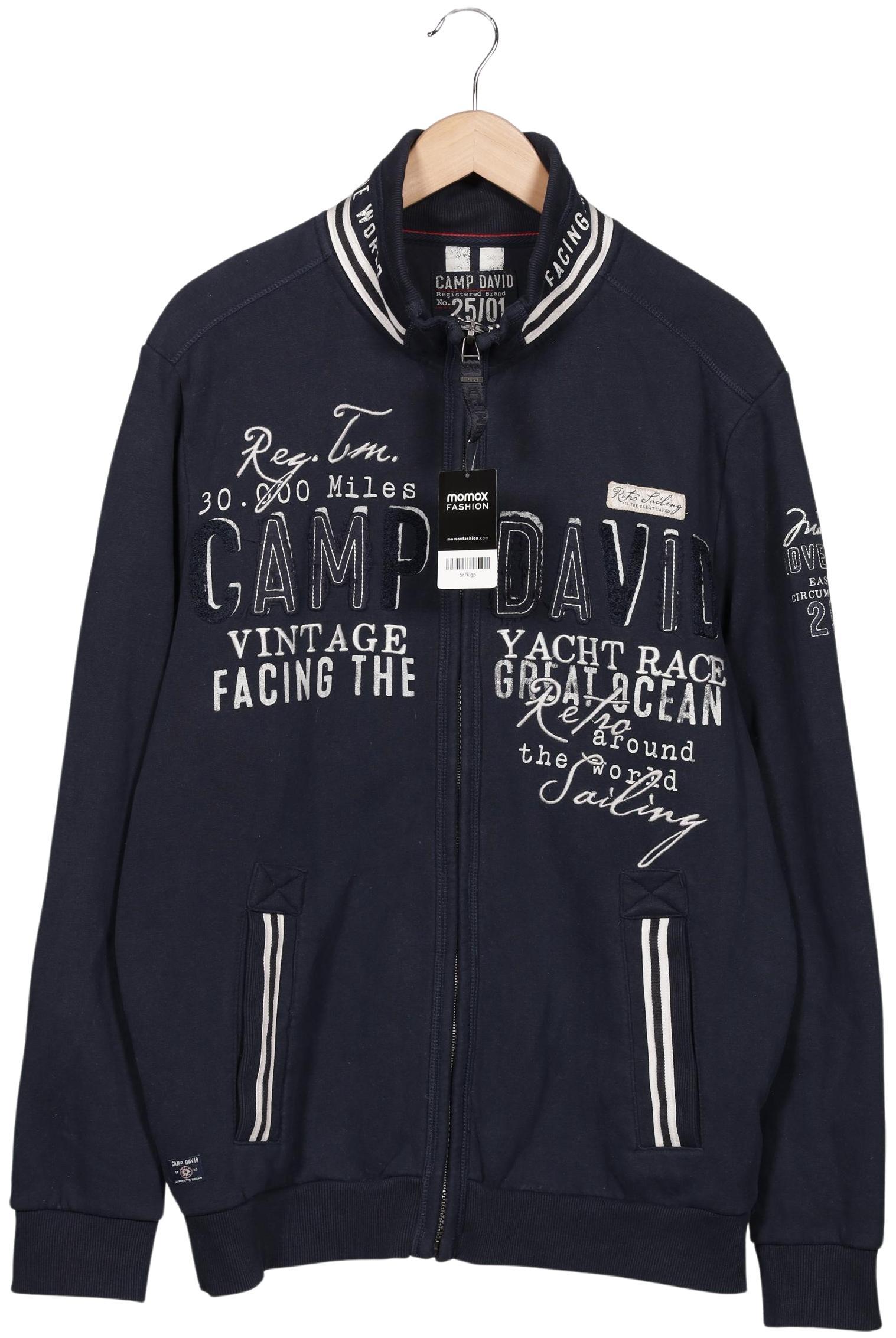 

Camp David Herren Sweatshirt, marineblau, Gr. 56