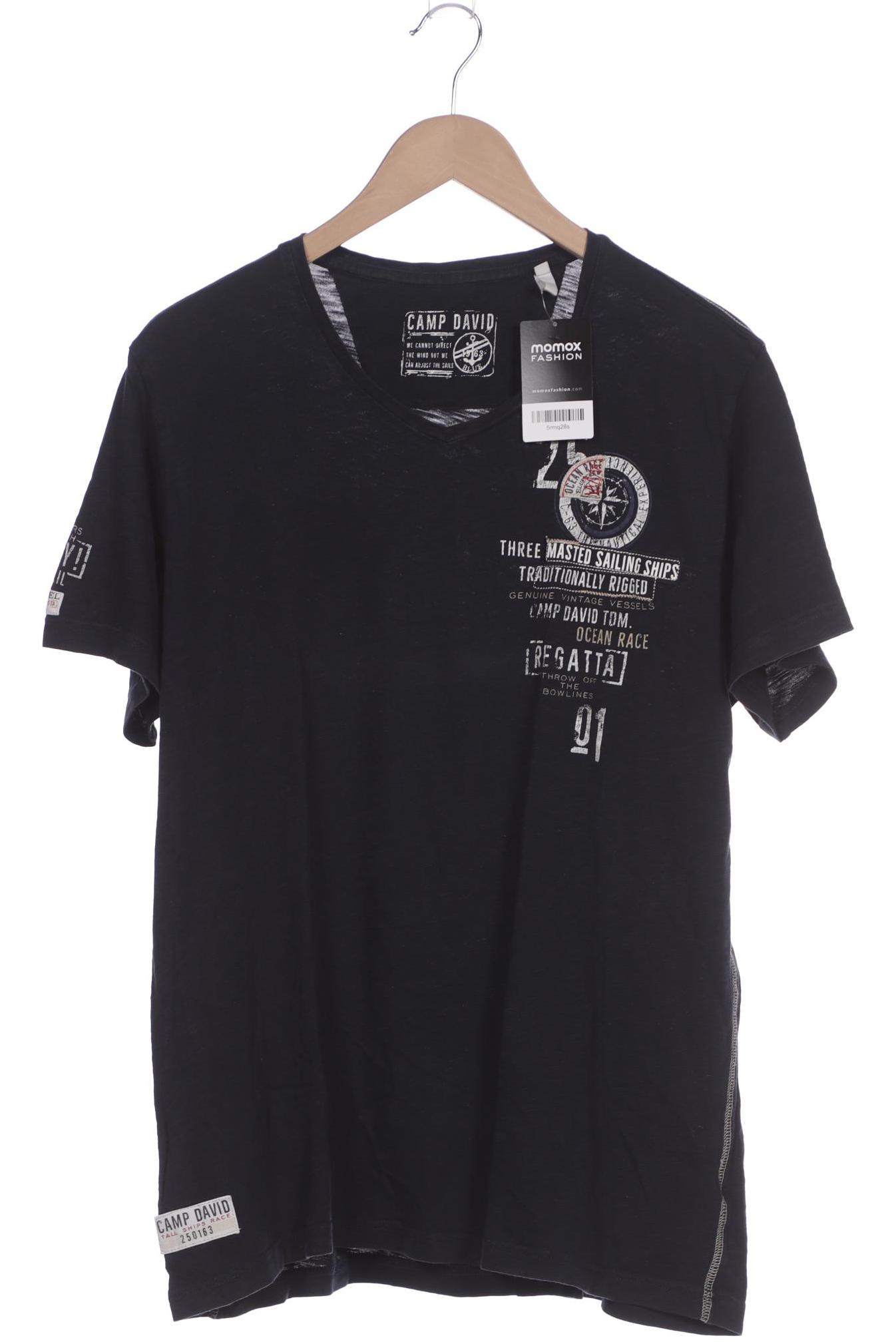 

Camp David Herren T-Shirt, marineblau, Gr. 54