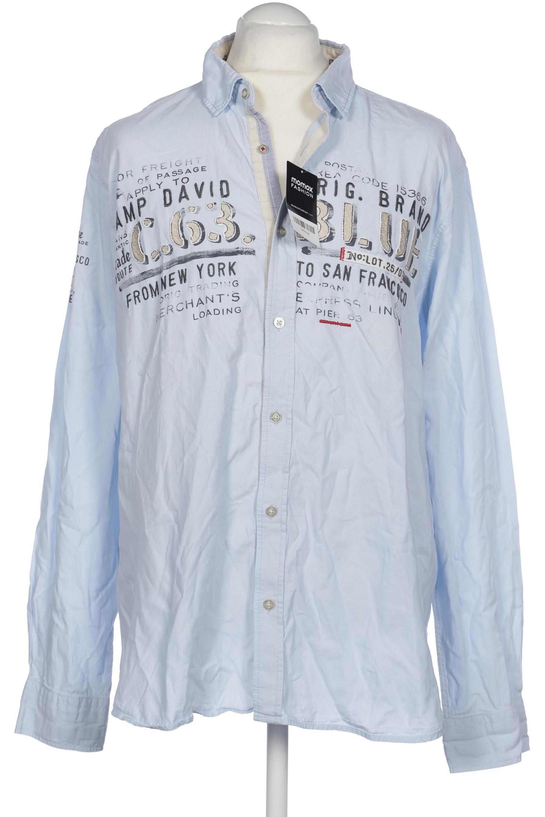 

Camp David Herren Hemd, hellblau, Gr. 54