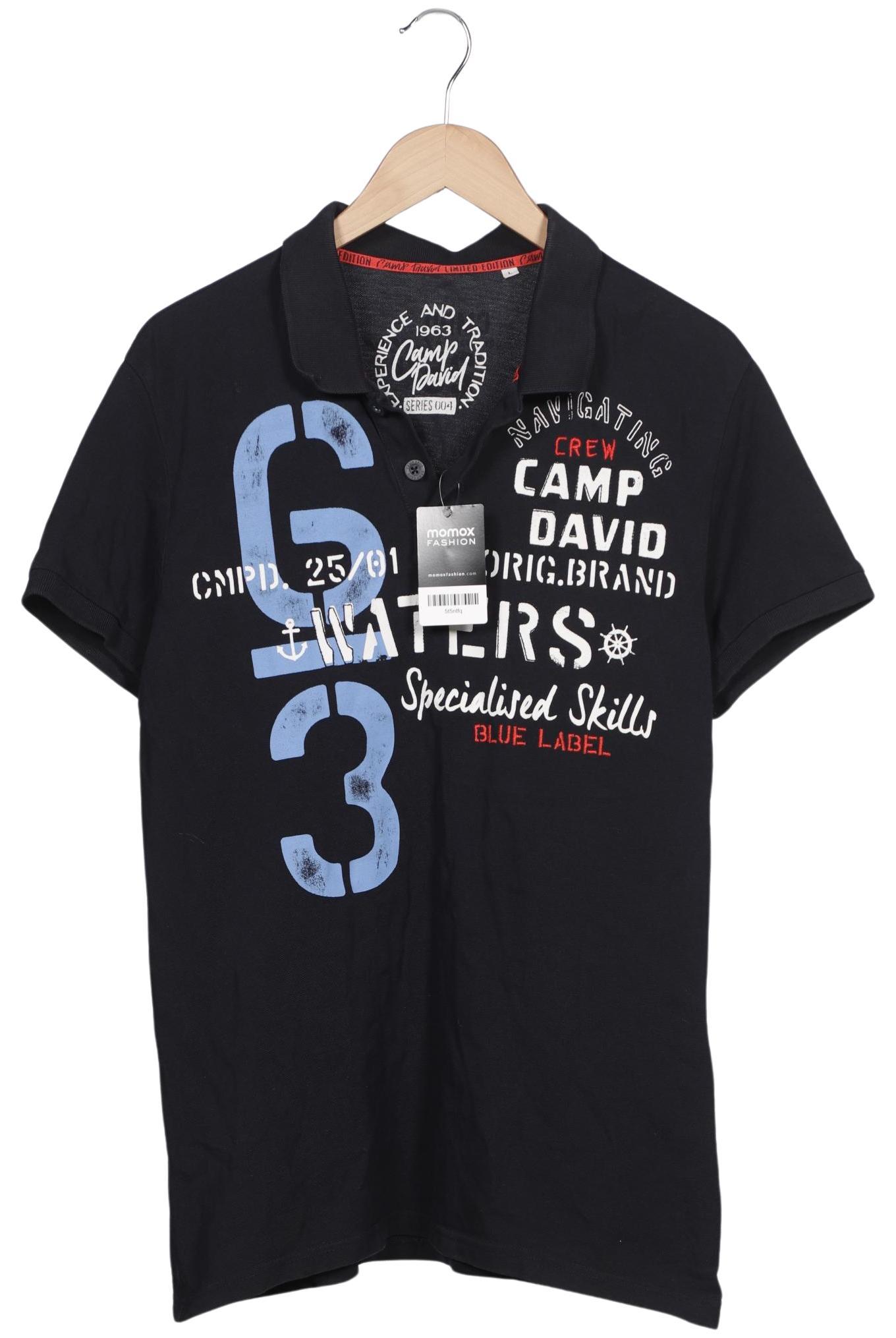

Camp David Herren Poloshirt, marineblau, Gr. 52