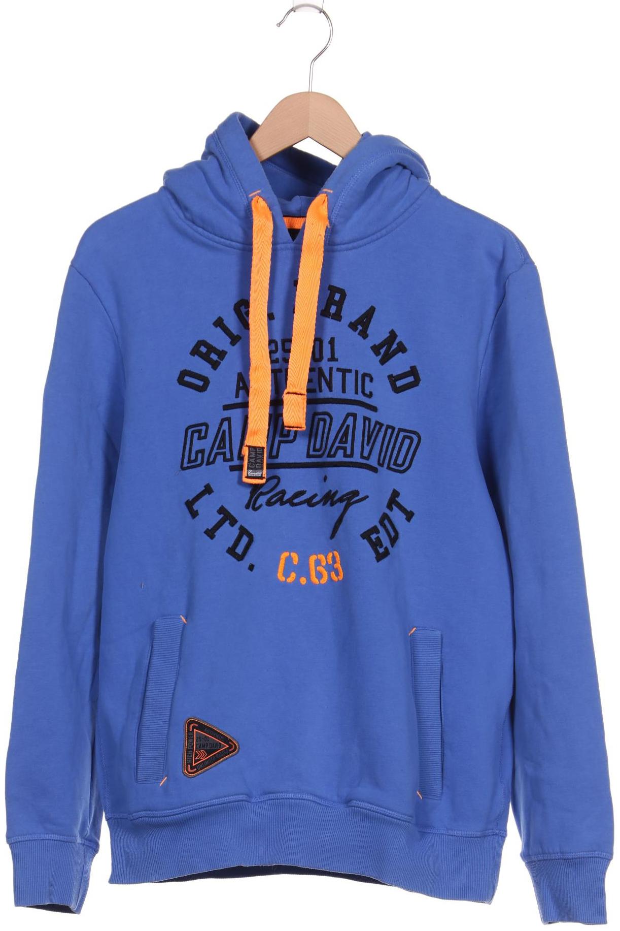 

Camp David Herren Kapuzenpullover, blau, Gr. 52