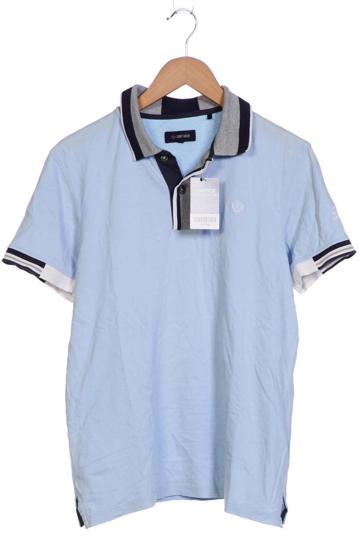 

Camp David Herren Poloshirt, hellblau