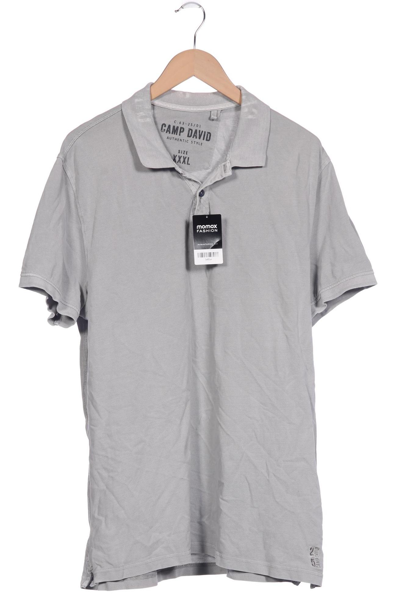 

Camp David Herren Poloshirt, grau, Gr. 58