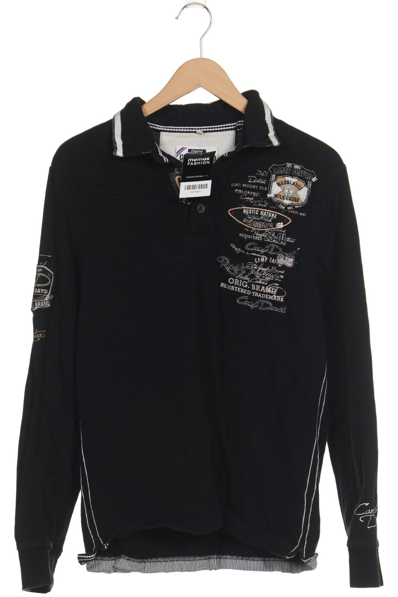 

Camp David Herren Poloshirt, schwarz, Gr. 48