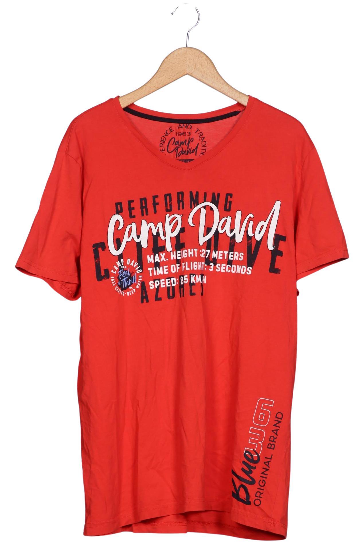 

Camp David Herren T-Shirt, rot, Gr. 58