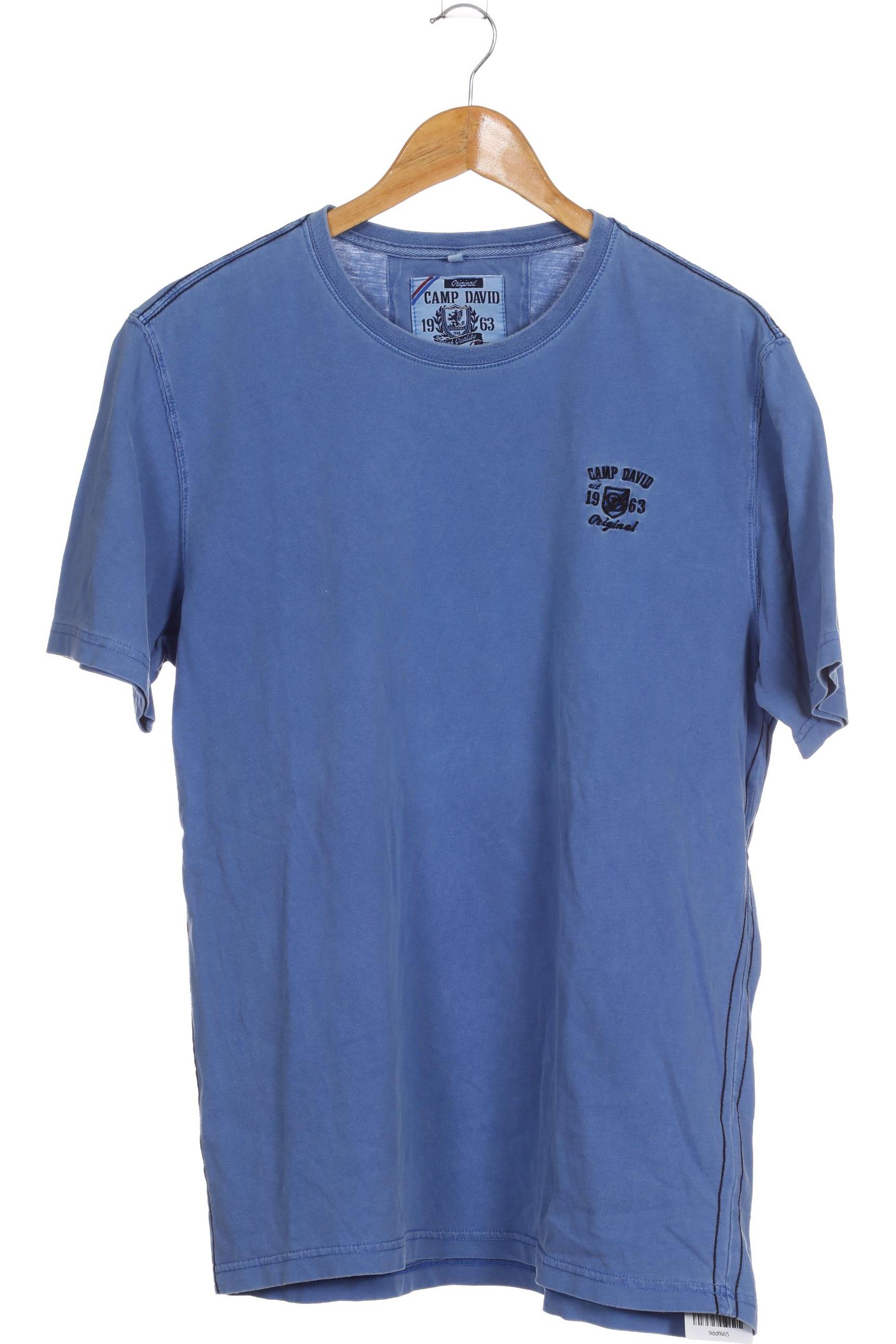 

Camp David Herren T-Shirt, blau, Gr. 52