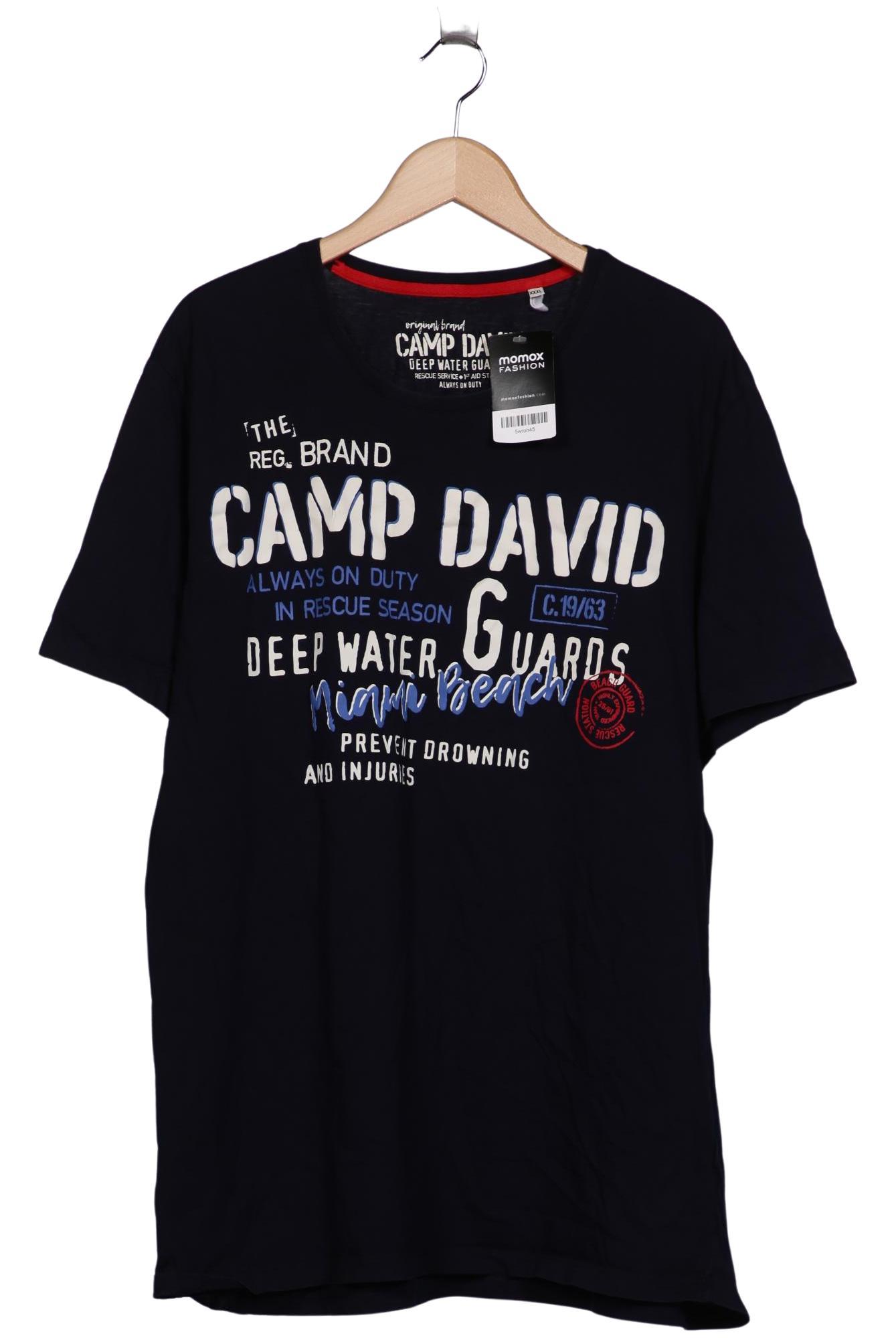Thumbnail - Camp David Herren T-Shirt, marineblau, Gr. 58