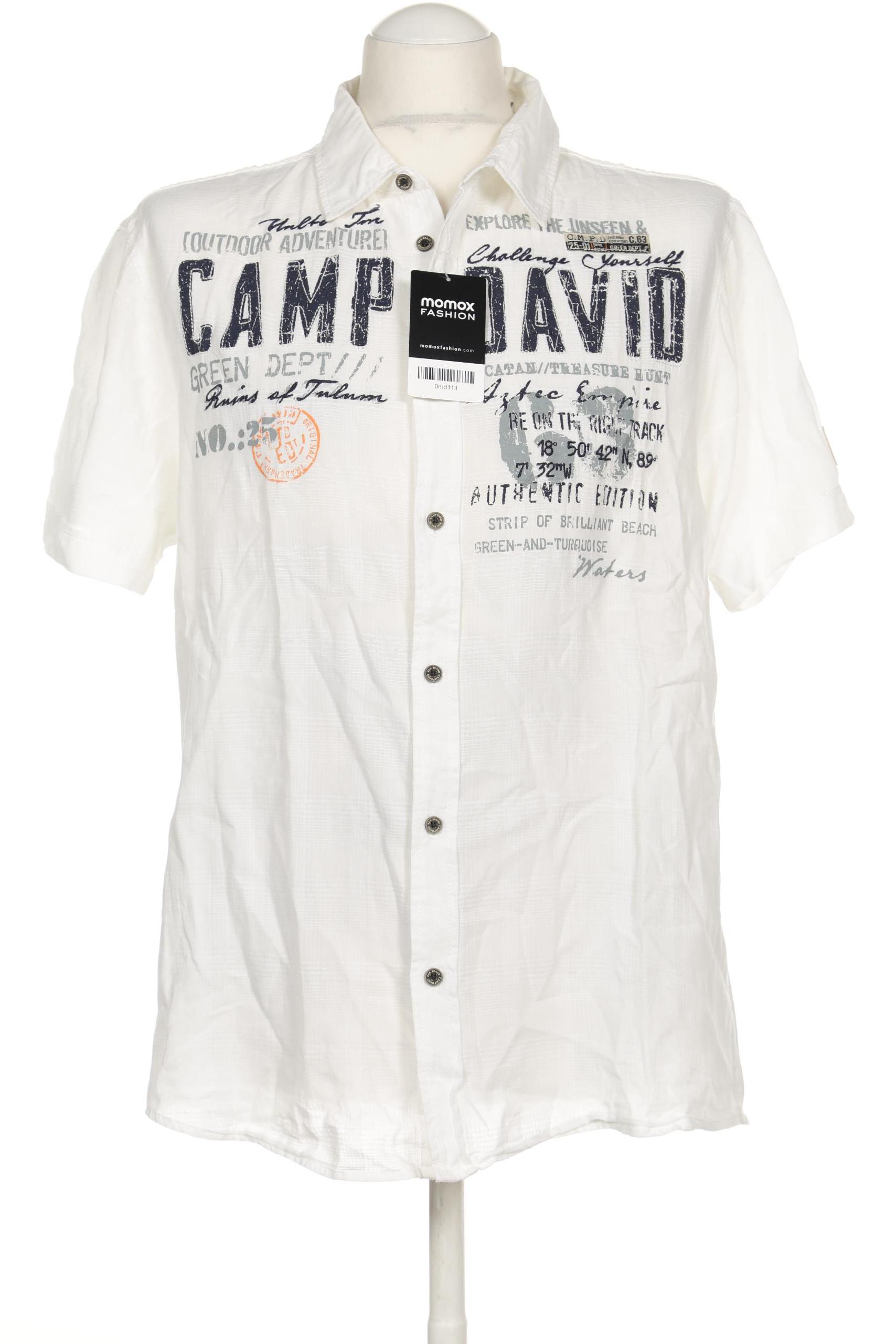 

Camp David Herren Hemd, weiß, Gr. 48