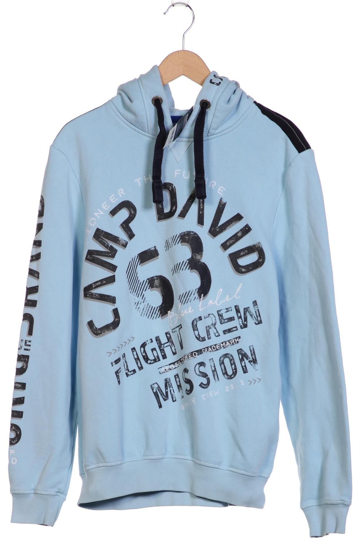 

Camp David Herren Kapuzenpullover, blau, Gr. 52