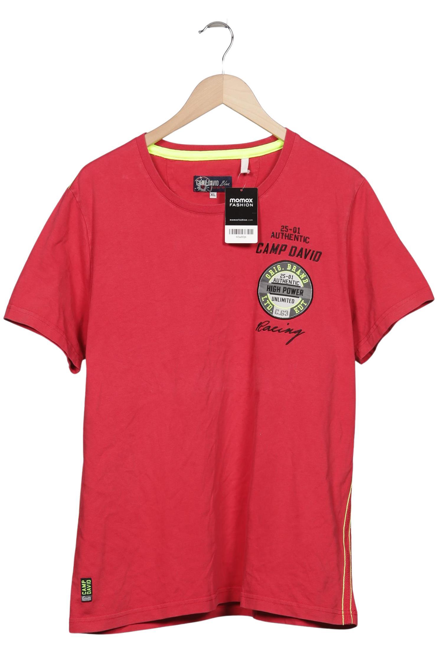 

Camp David Herren T-Shirt, rot, Gr. 54