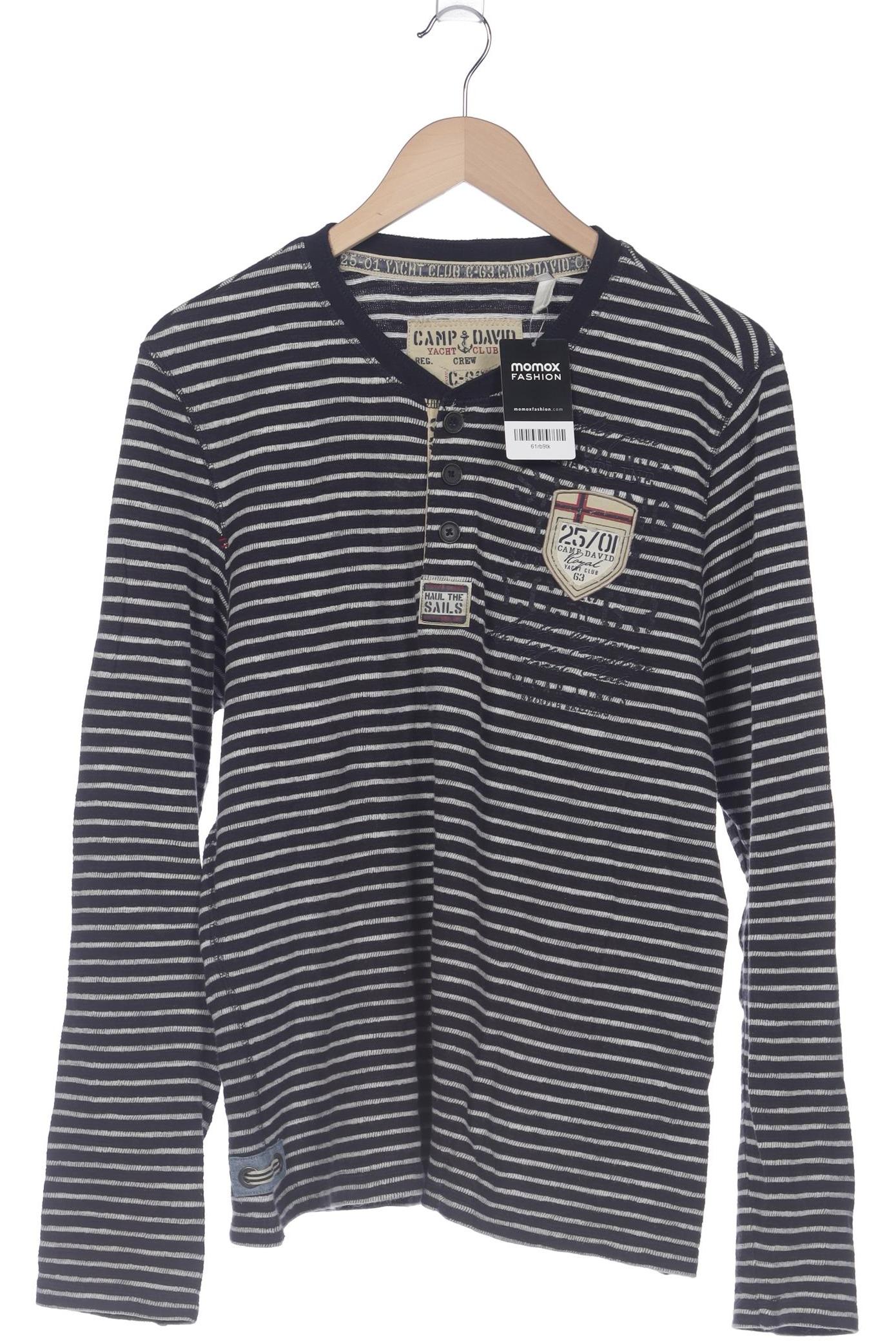 

Camp David Herren Pullover, marineblau, Gr. 48