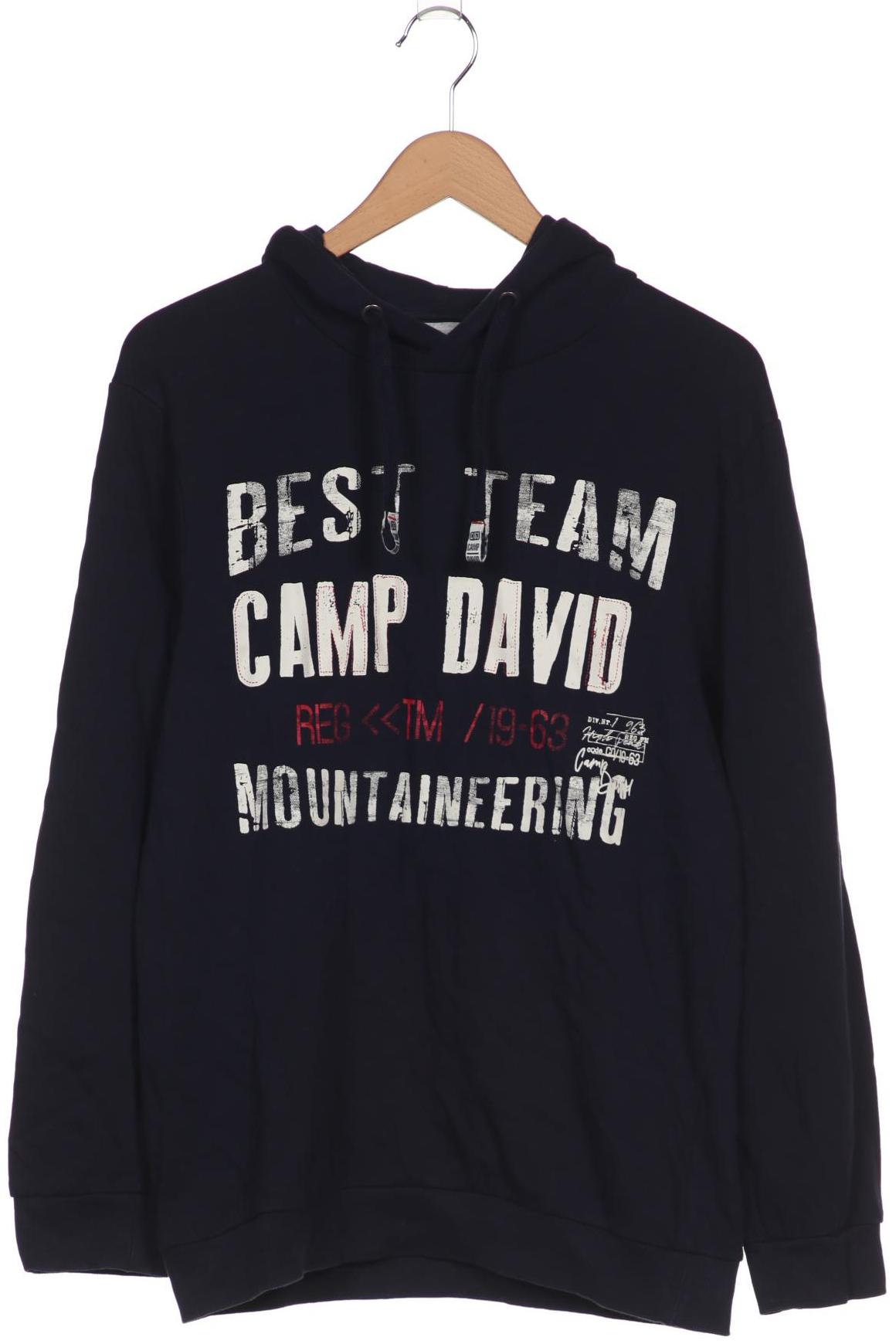 

Camp David Herren Kapuzenpullover, marineblau