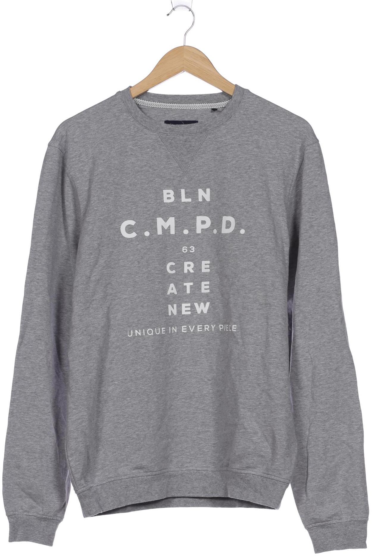 

Camp David Herren Sweatshirt, grau, Gr. 52