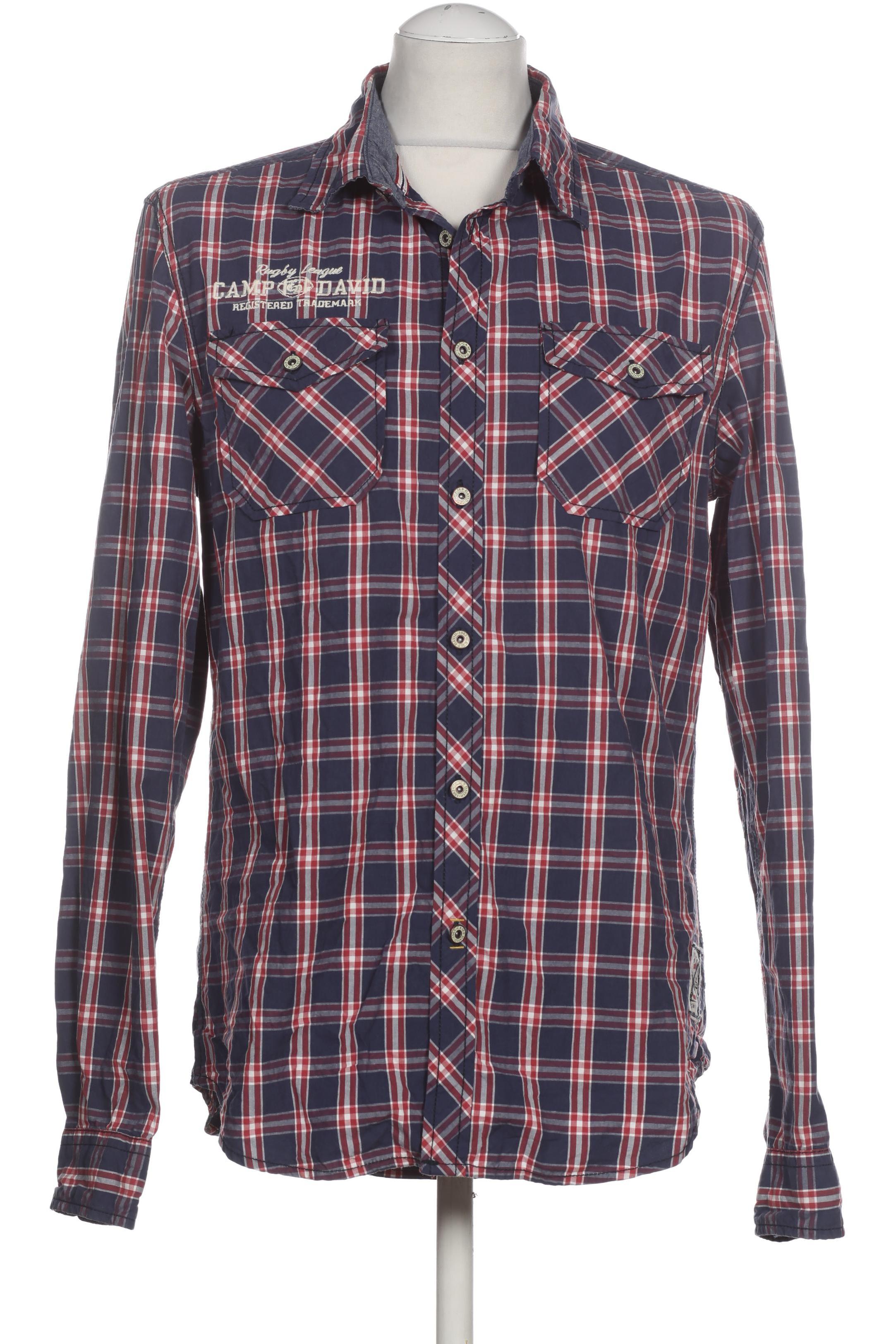 

Camp David Herren Hemd, blau, Gr.