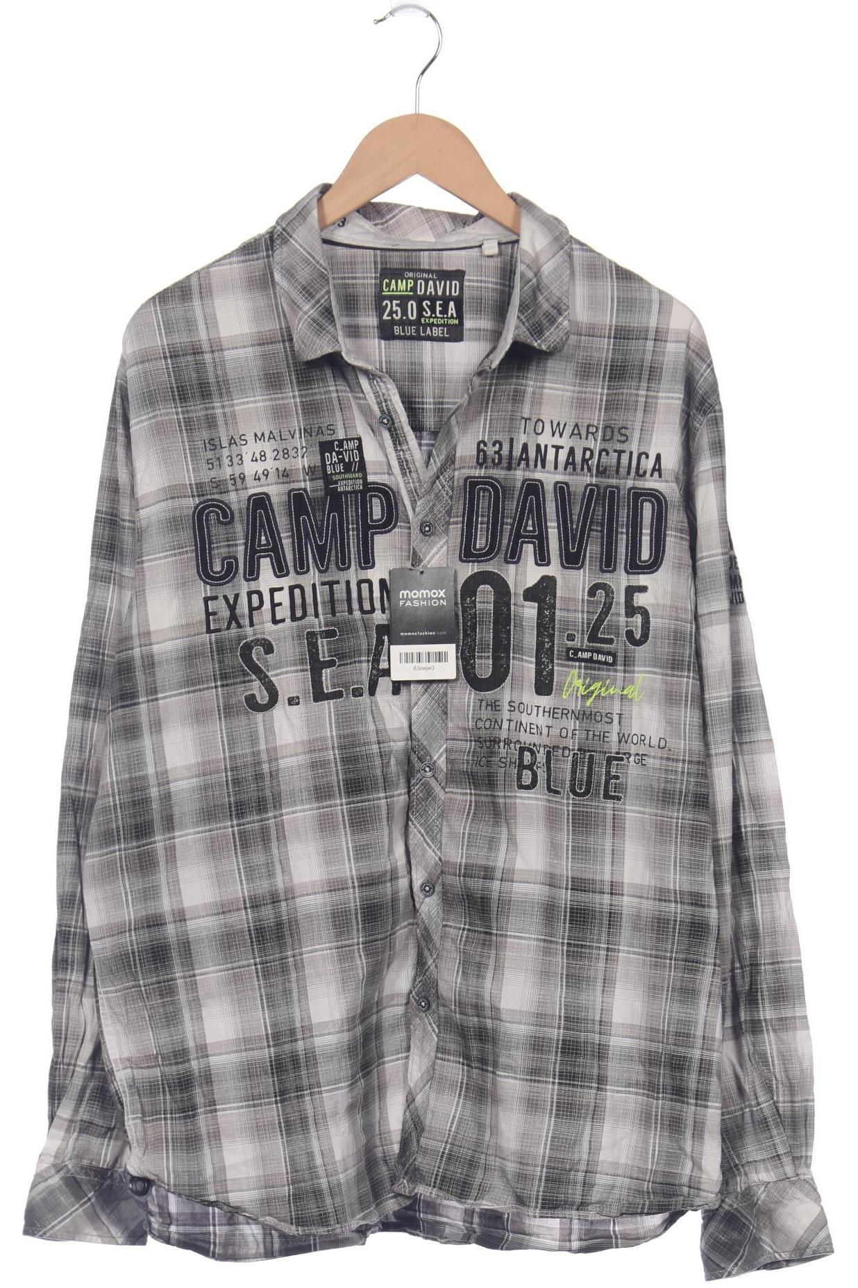 

Camp David Herren Hemd, grau, Gr. 56