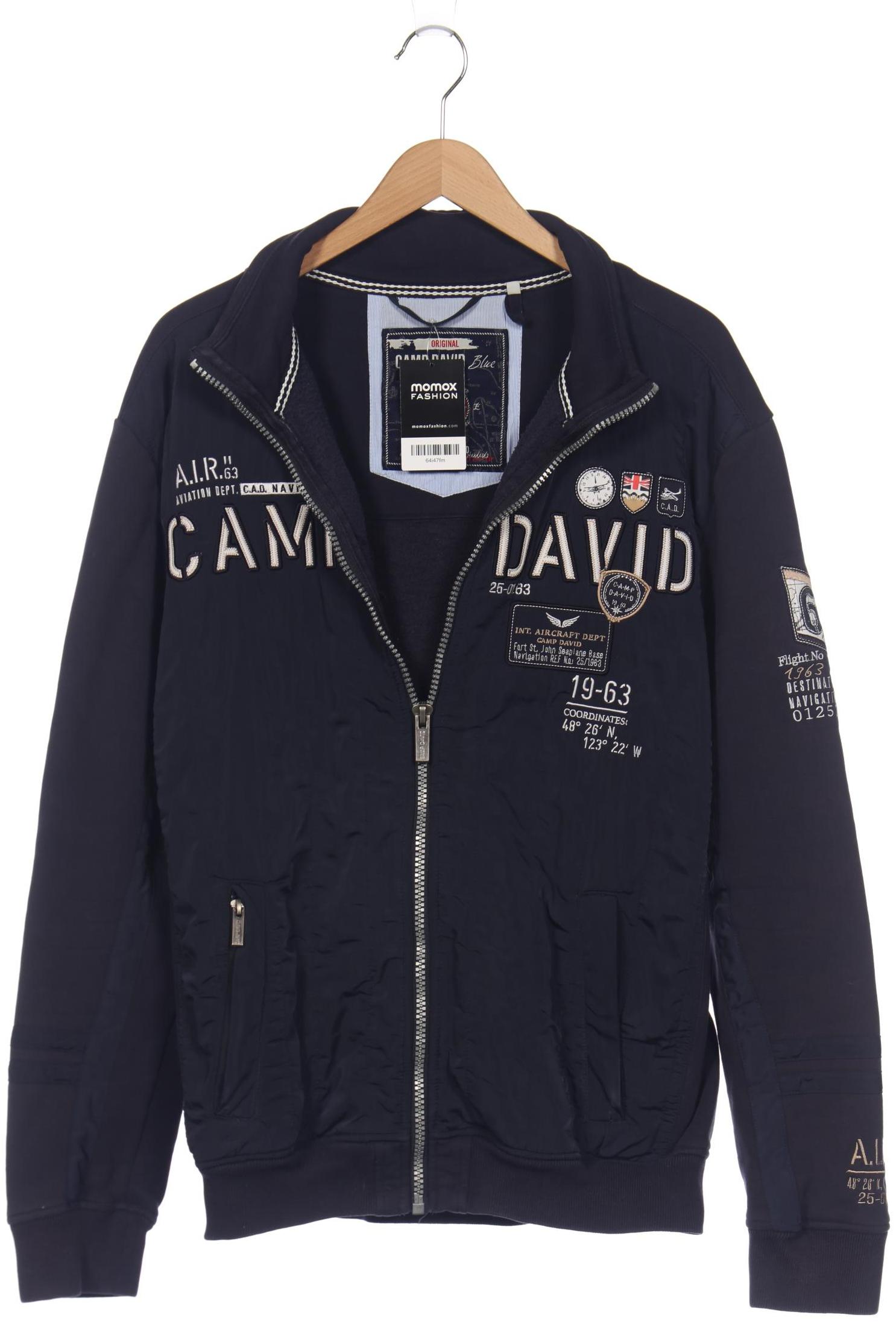 

Camp David Herren Sweatshirt, marineblau