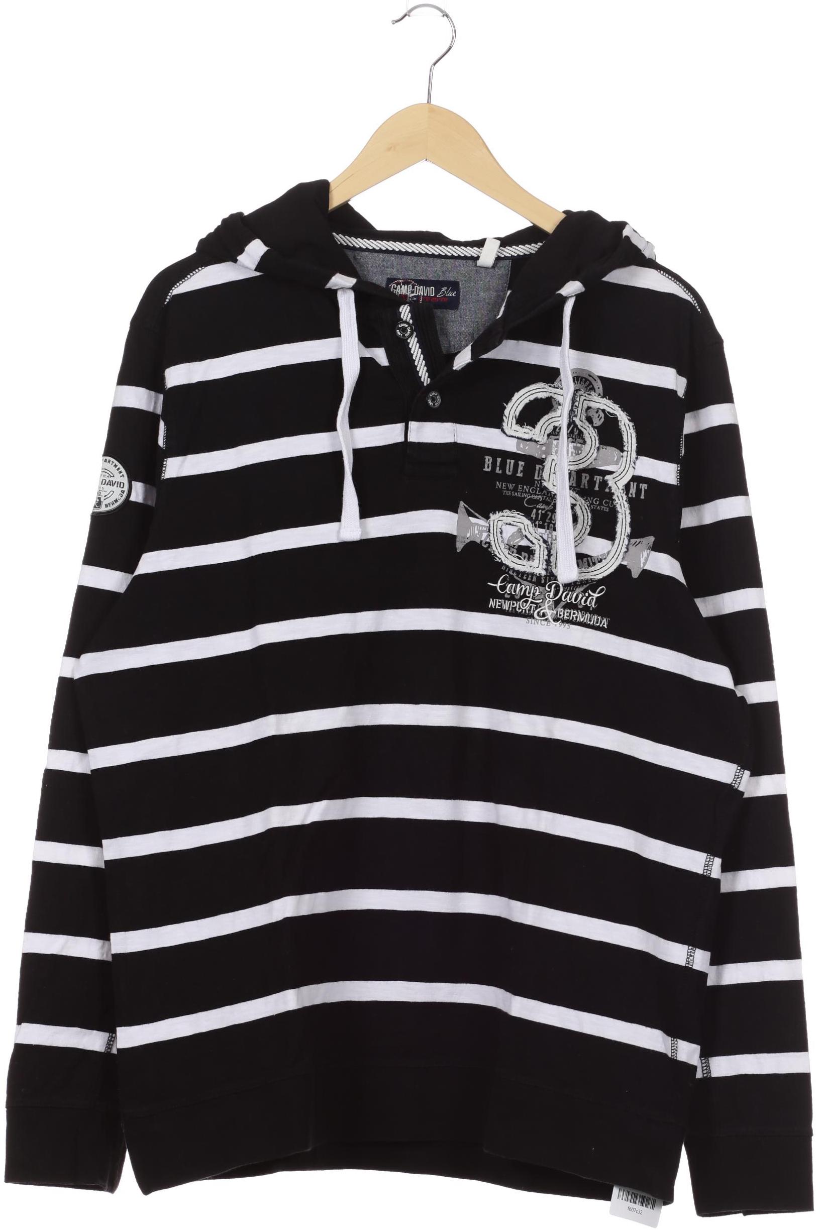 

Camp David Herren Kapuzenpullover, schwarz, Gr.