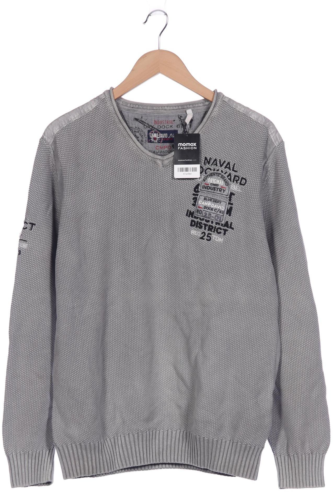 

Camp David Herren Pullover, grau, Gr. 54