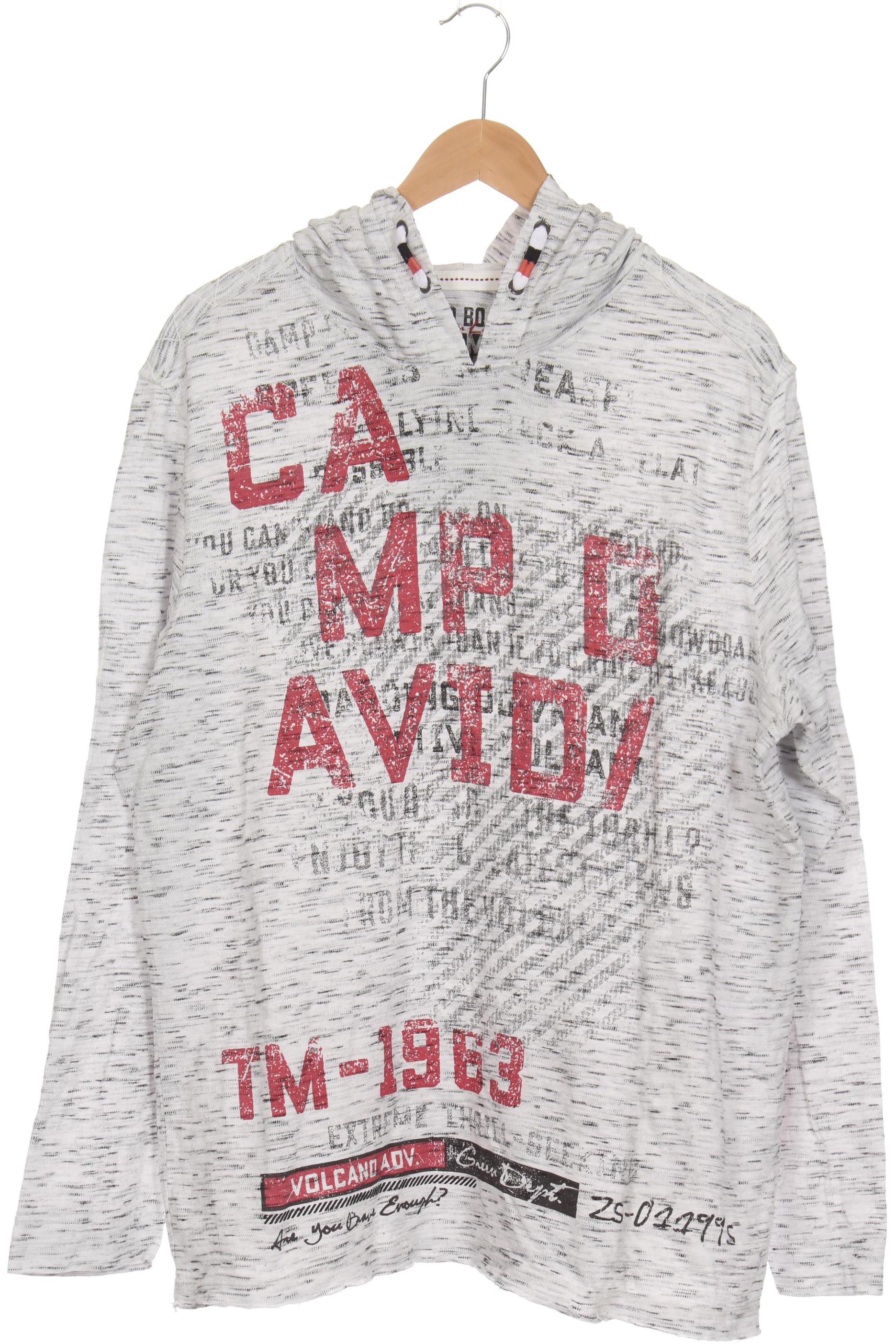 

Camp David Herren Kapuzenpullover, weiß, Gr.