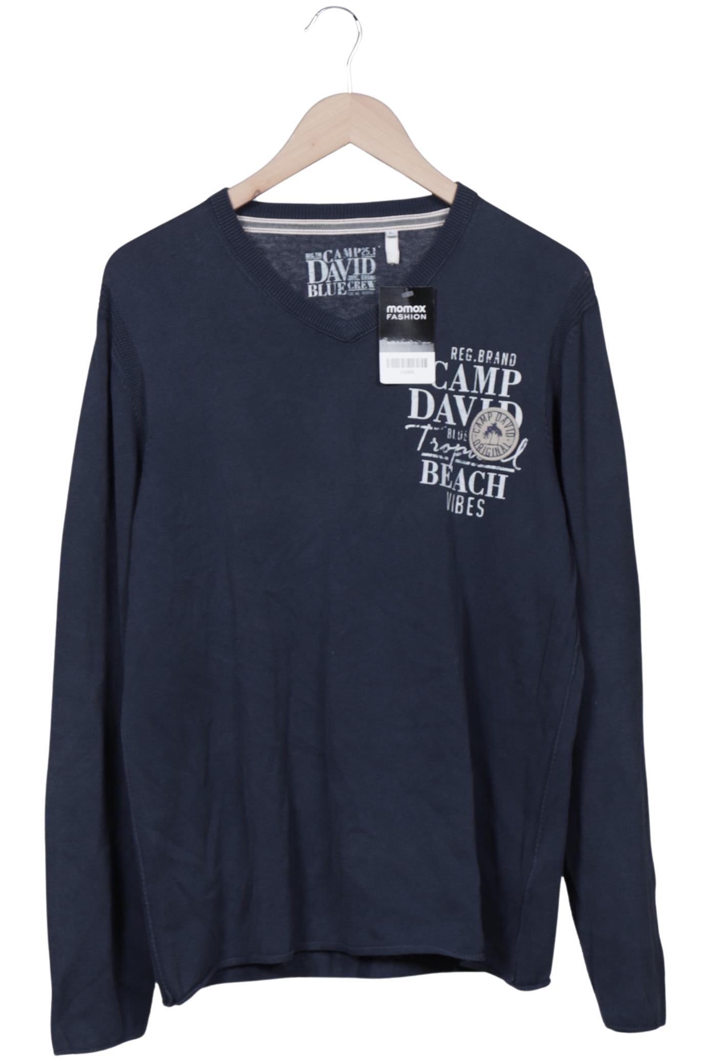 

Camp David Herren Pullover, marineblau, Gr. 52
