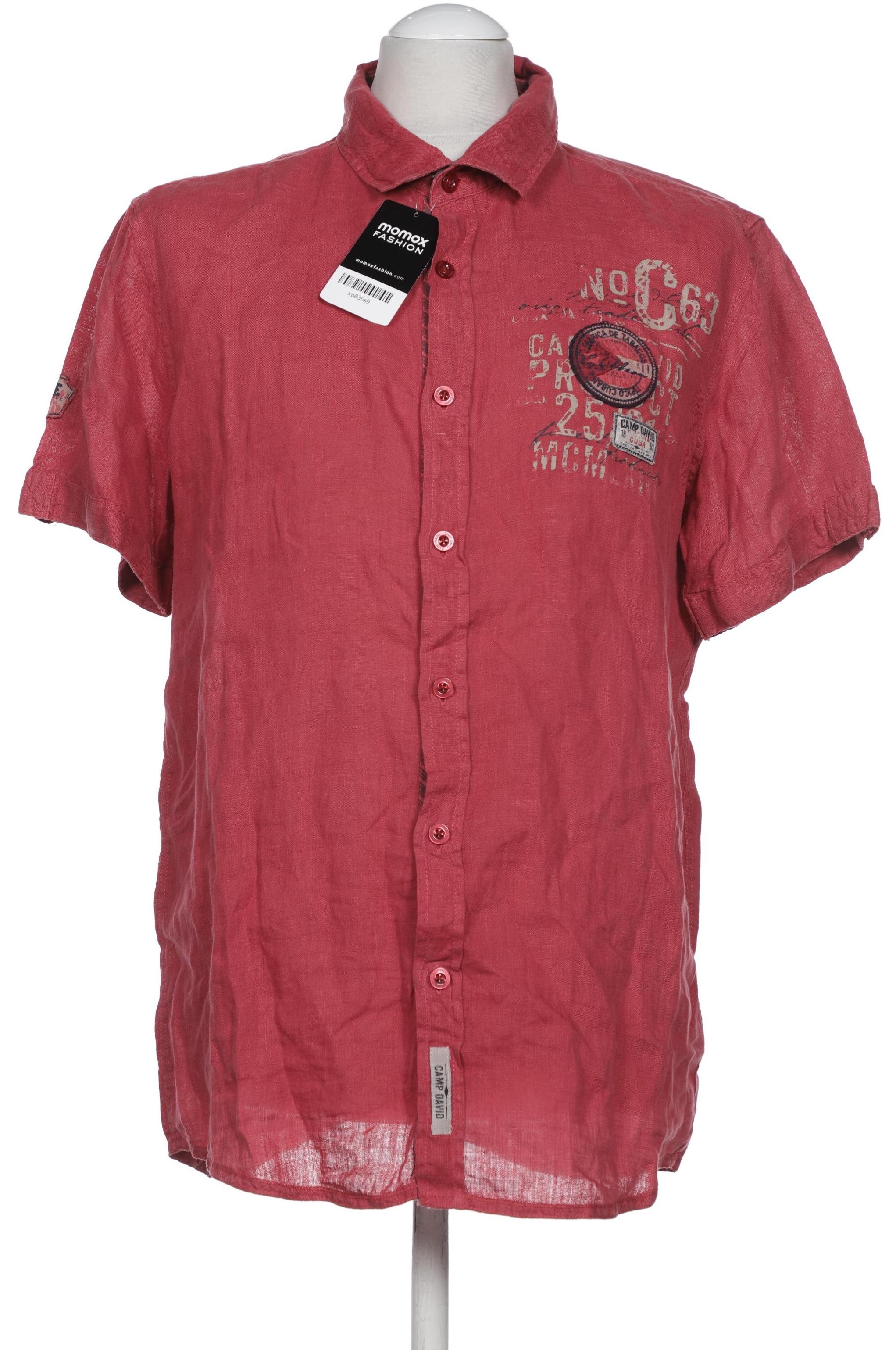 

Camp David Herren Hemd, pink