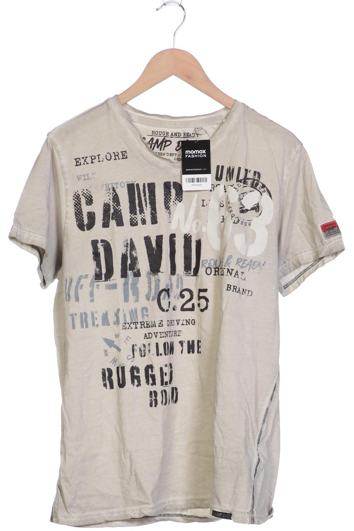 

Camp David Herren T-Shirt, beige