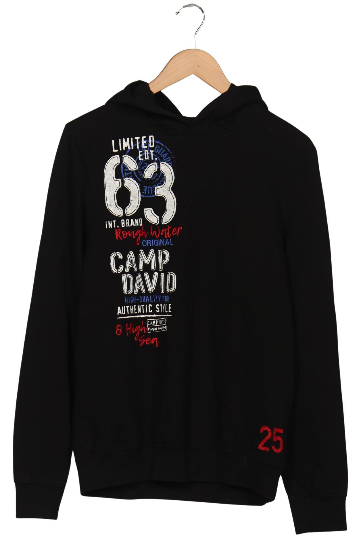 

Camp David Herren Kapuzenpullover, schwarz, Gr. 48