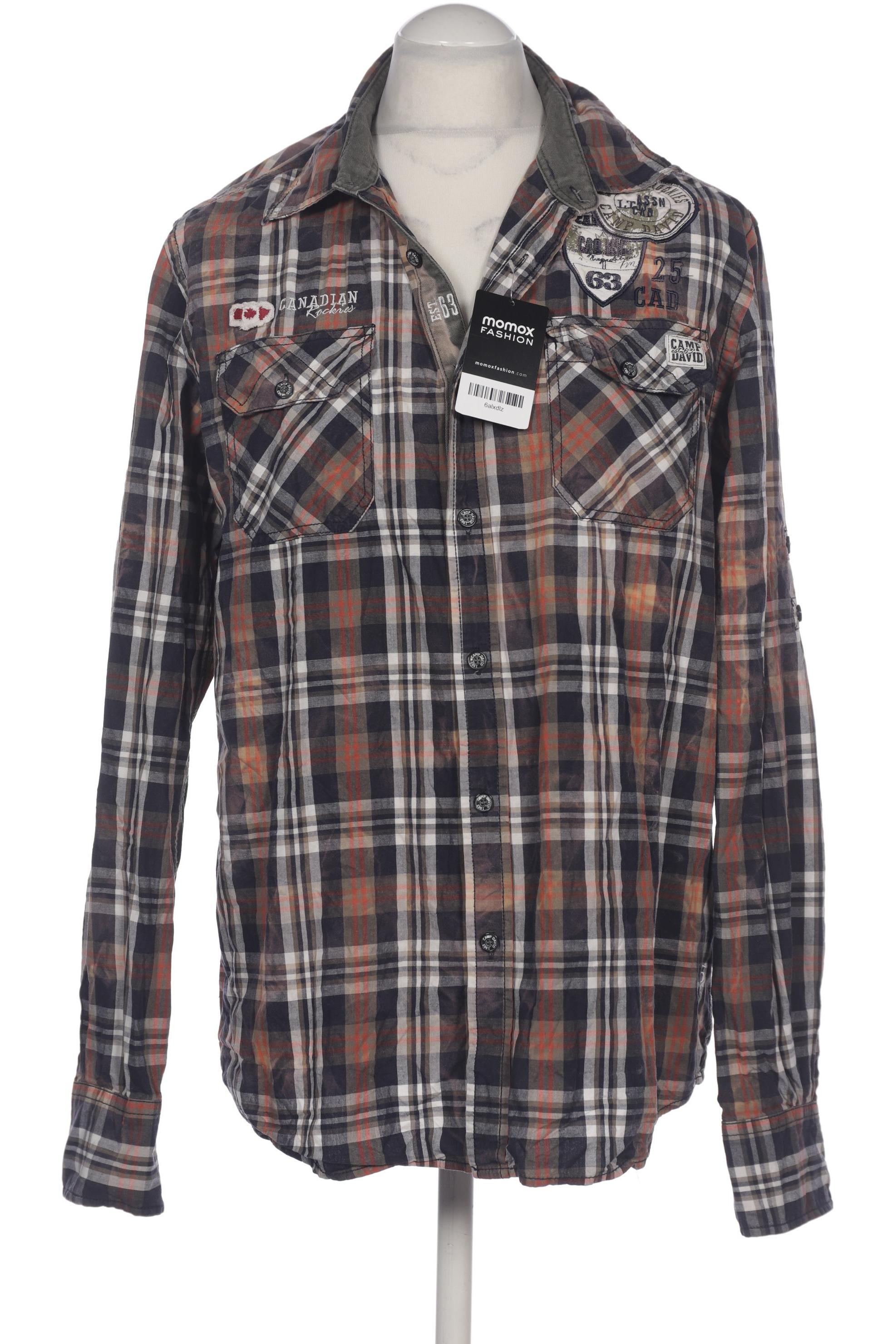 

Camp David Herren Hemd, marineblau, Gr. 52