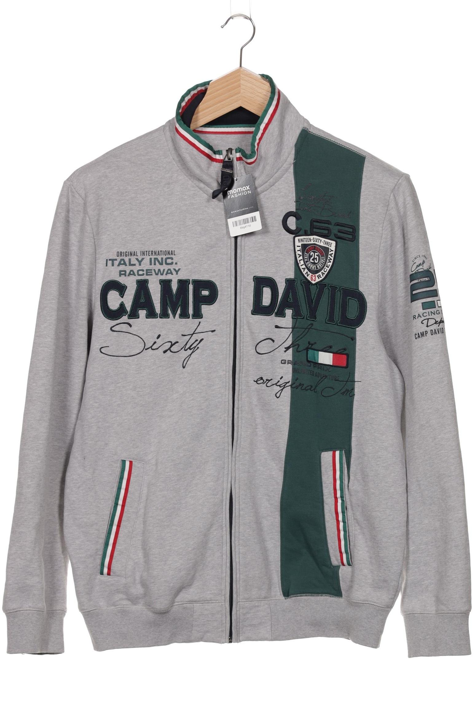 

Camp David Herren Sweatshirt, grau, Gr. 56