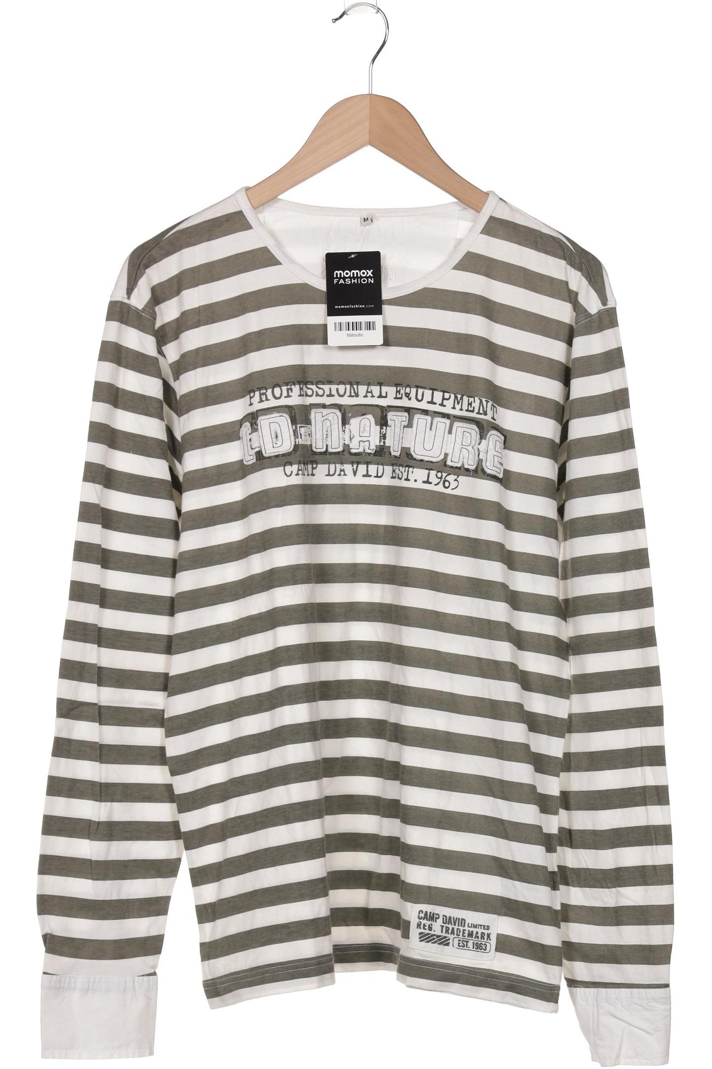 

Camp David Herren Langarmshirt, grün, Gr. 48