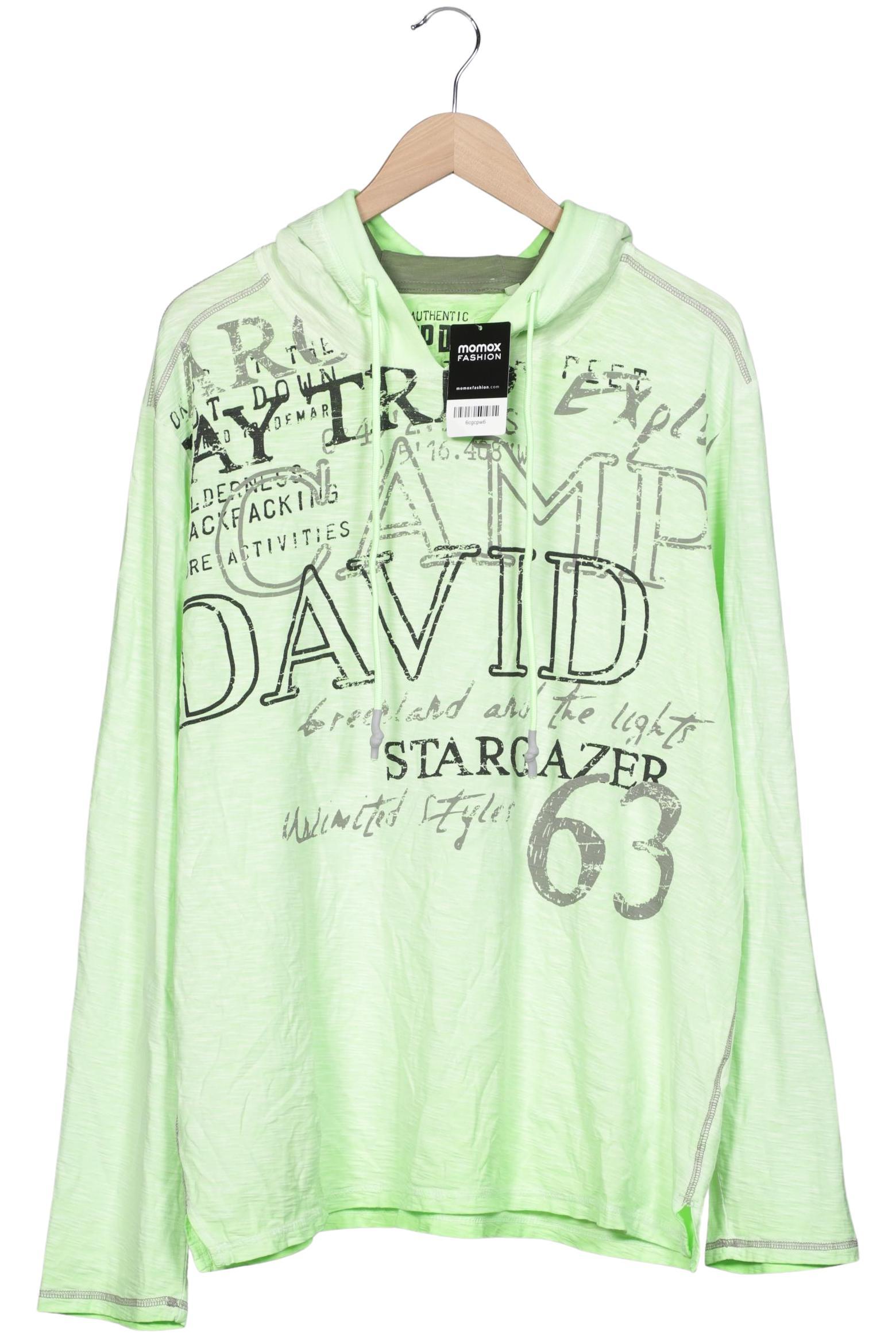 Thumbnail - Camp David Herren Kapuzenpullover, hellgrün, Gr. 56