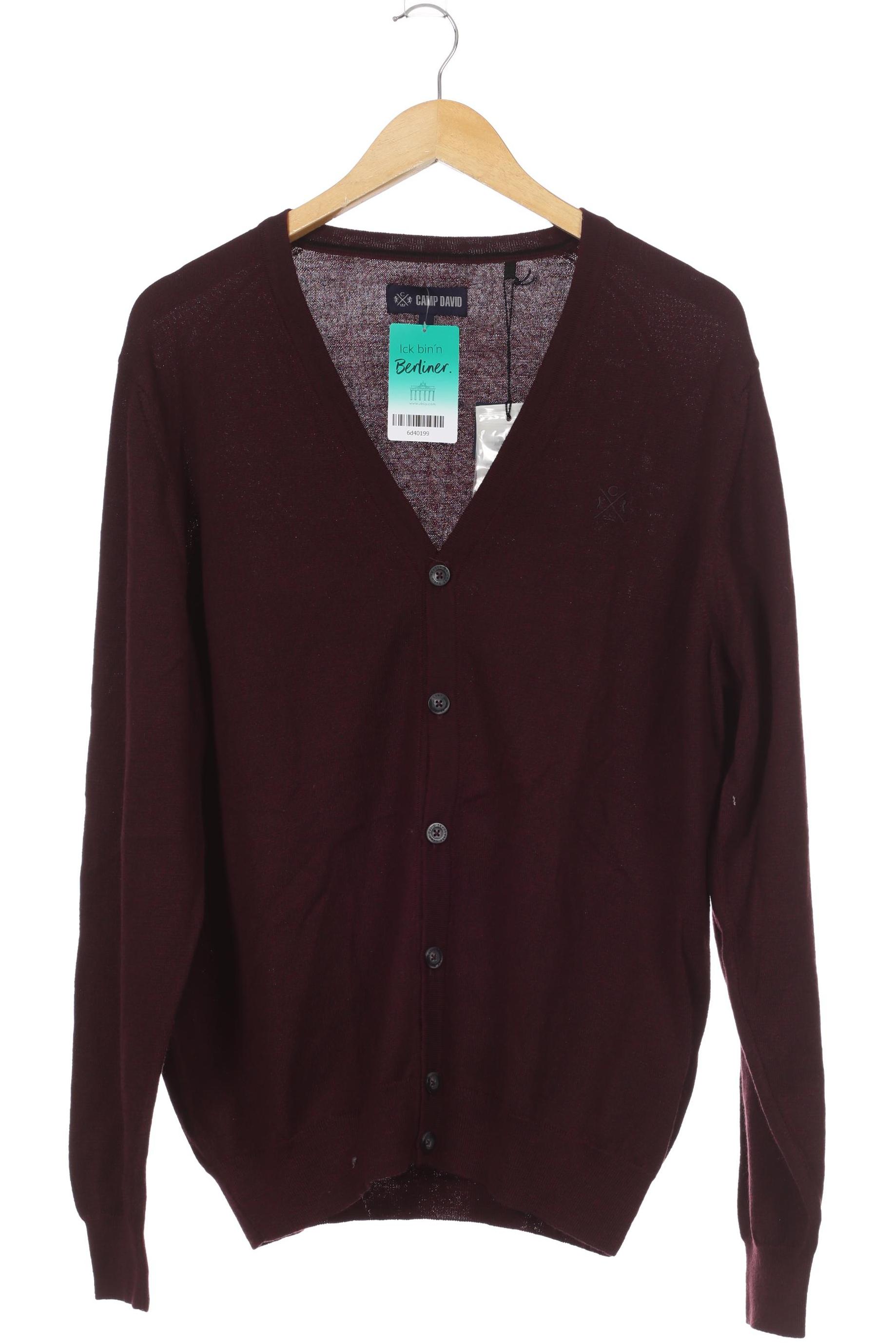 

Camp David Herren Strickjacke, rot, Gr.