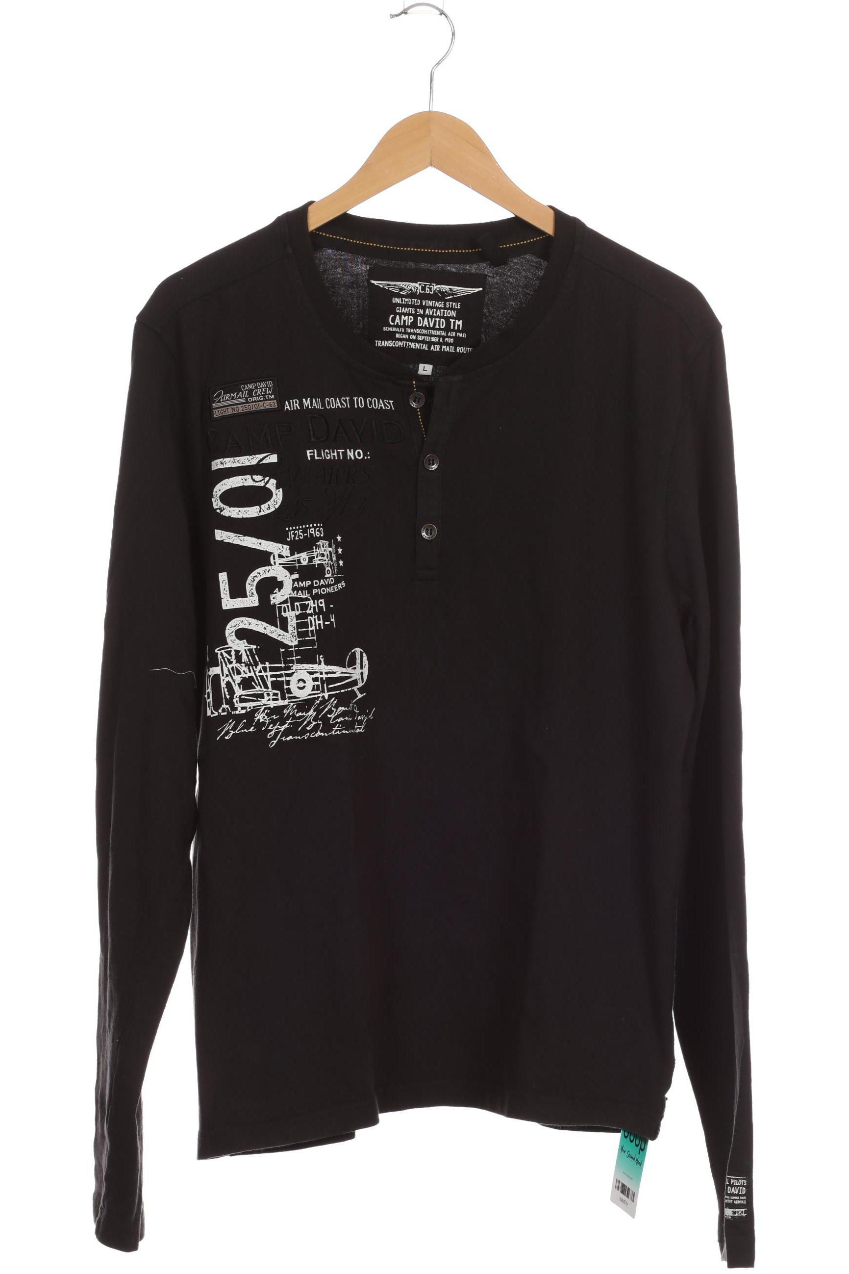 

Camp David Herren Sweatshirt, schwarz, Gr.