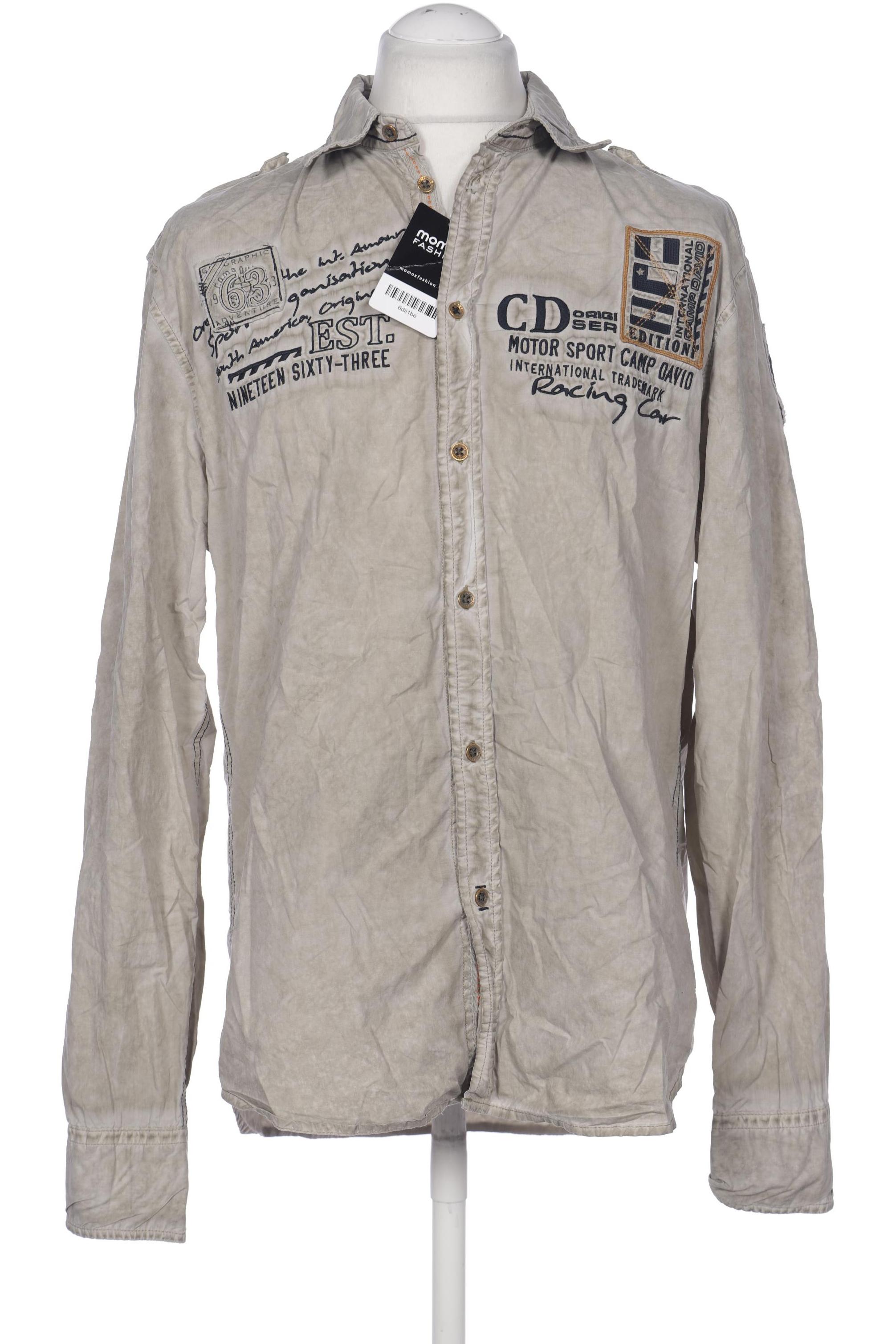 

Camp David Herren Hemd, beige, Gr. 54