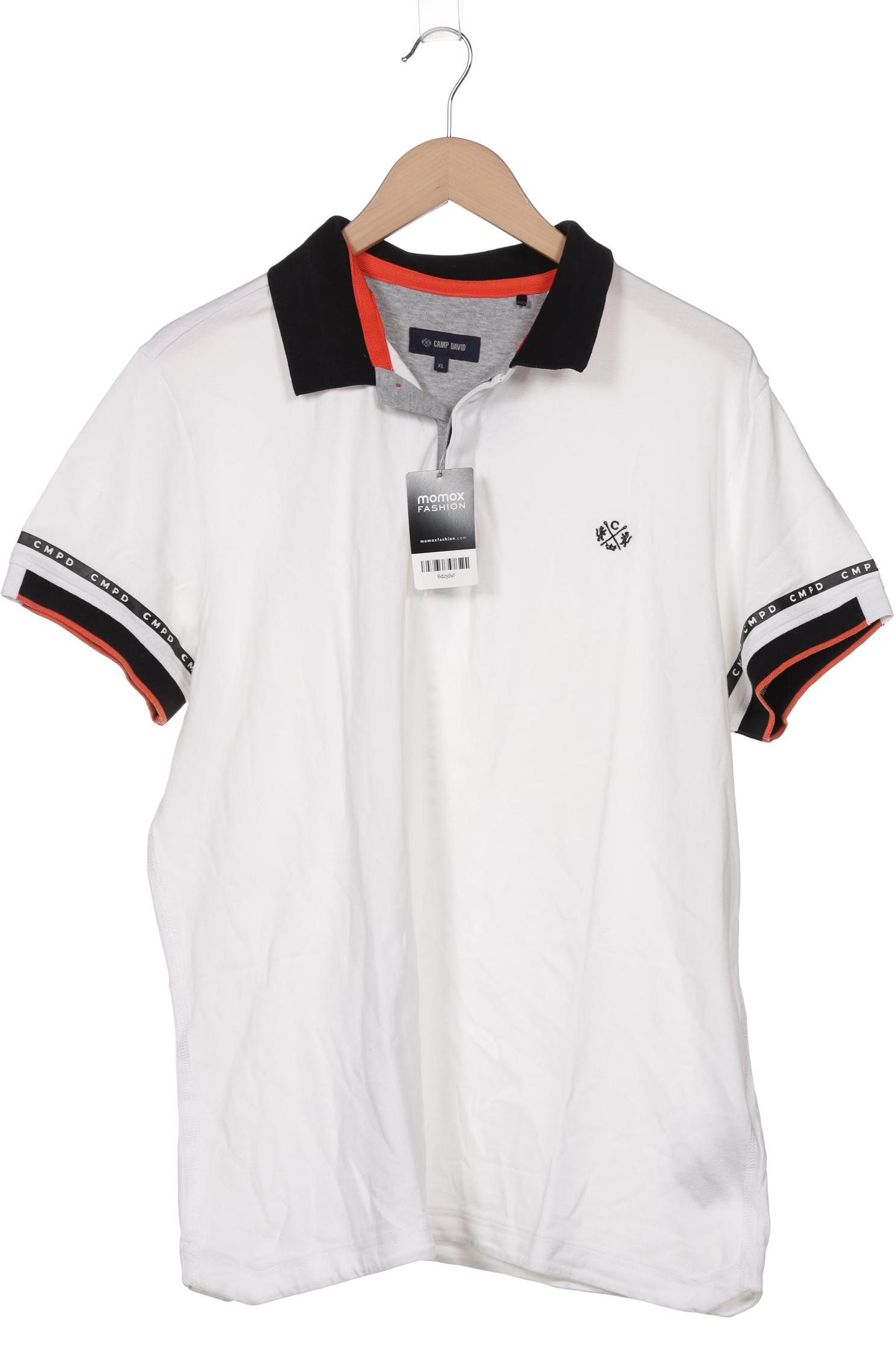 

Camp David Herren Poloshirt, weiß, Gr. 54