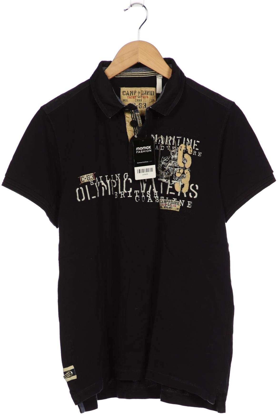 

Camp David Herren Poloshirt, marineblau, Gr. 48