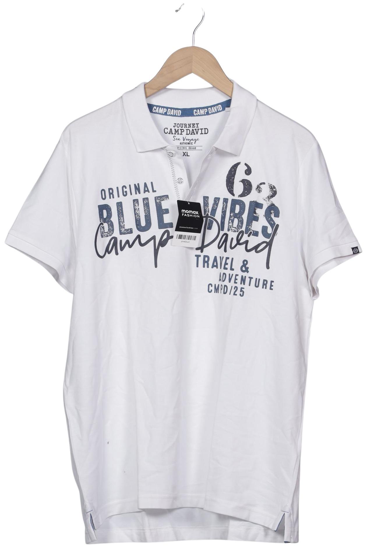 

Camp David Herren Poloshirt, weiß, Gr. 54