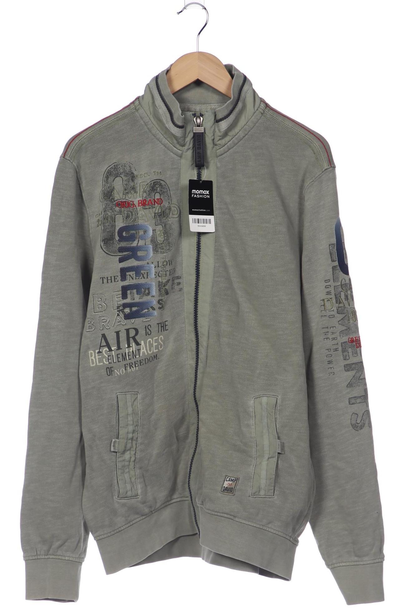 

Camp David Herren Sweatshirt, grün, Gr. 54