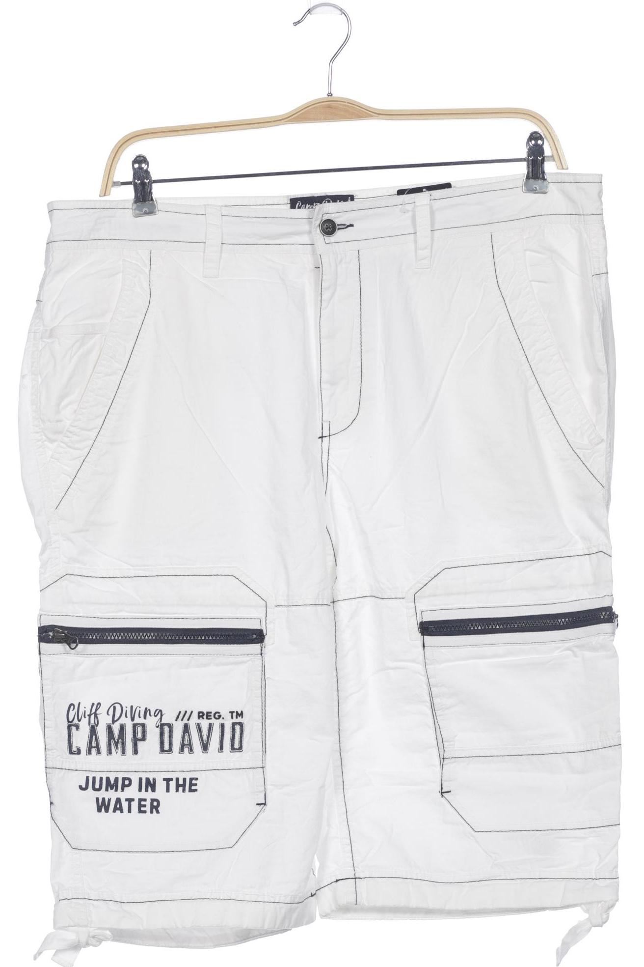 Thumbnail - Camp David Herren Shorts, weiß, Gr. 54