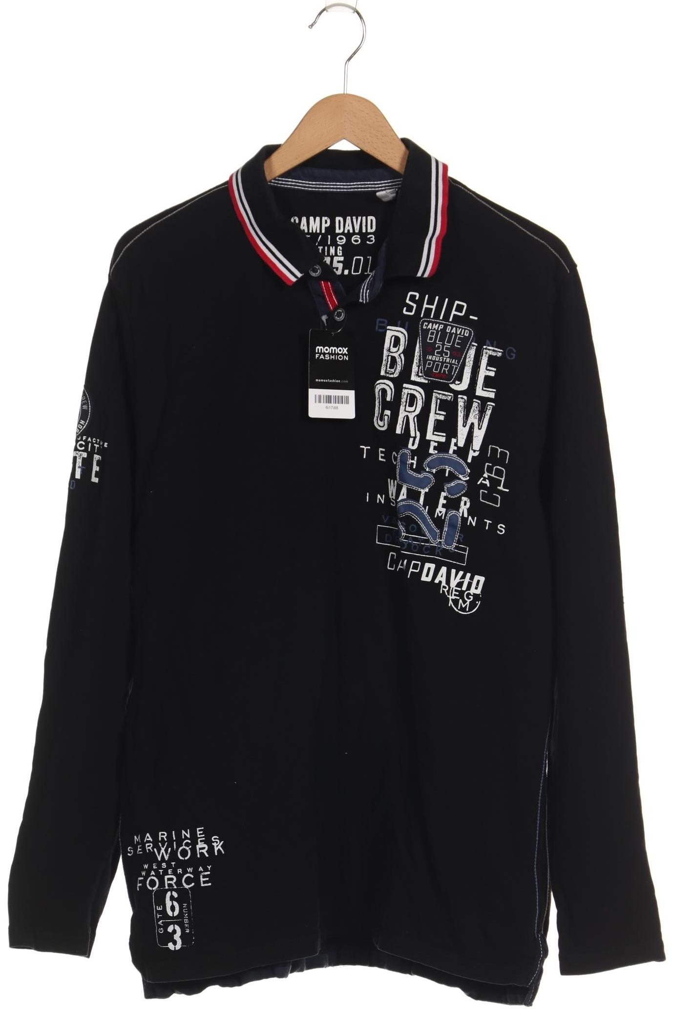

Camp David Herren Poloshirt, schwarz, Gr. 56