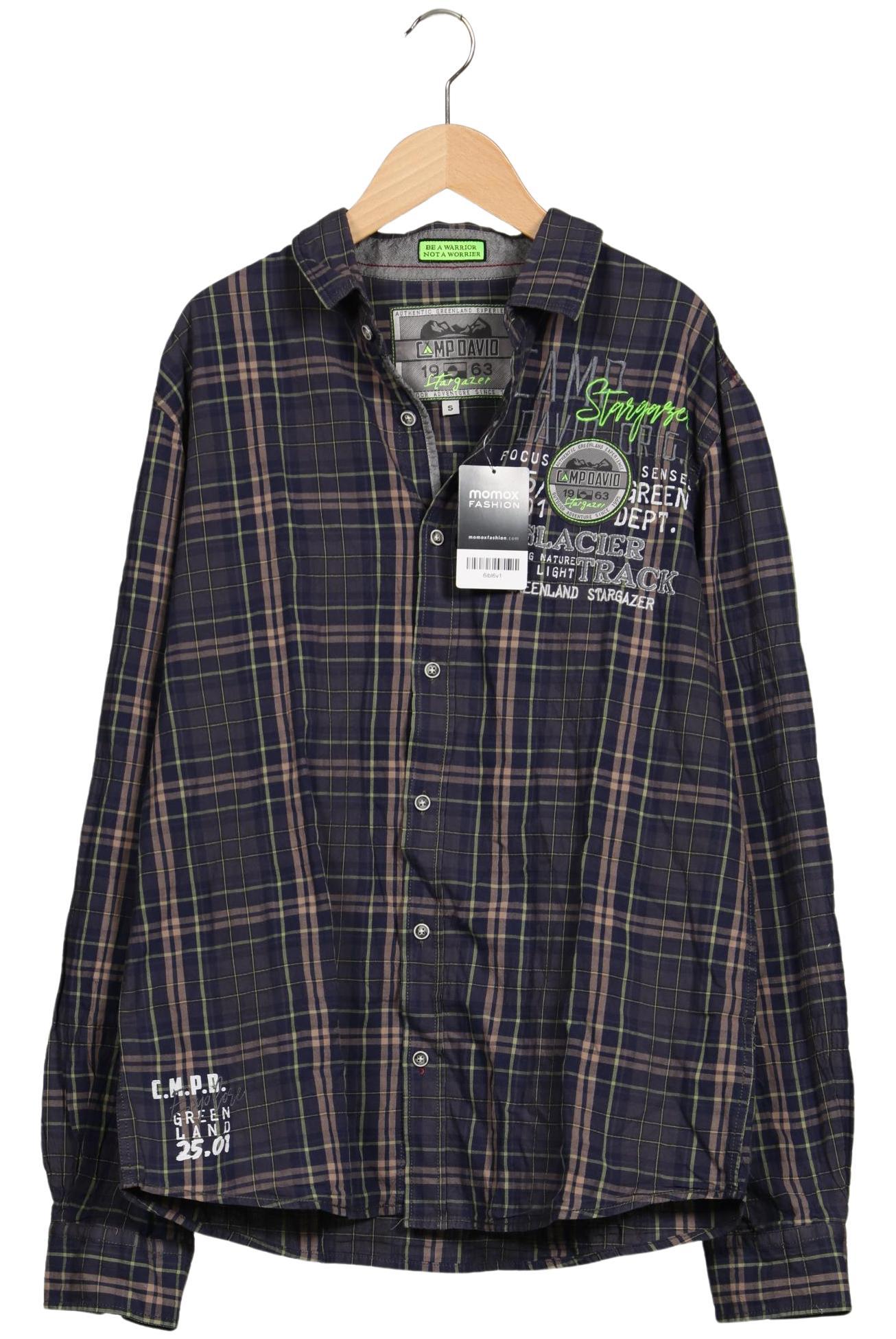 

Camp David Herren Hemd, marineblau, Gr. 46