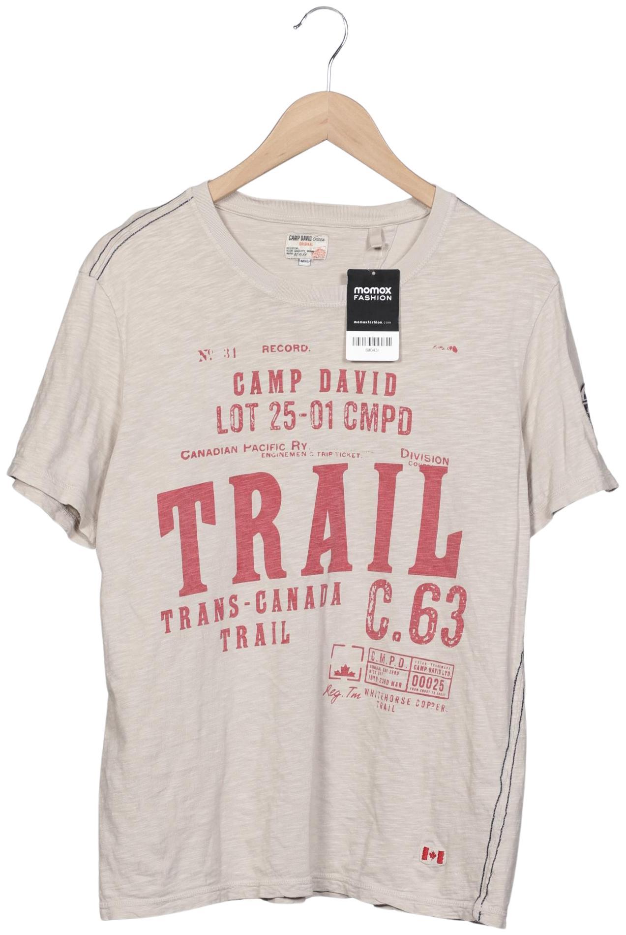 

Camp David Herren T-Shirt, beige, Gr. 48