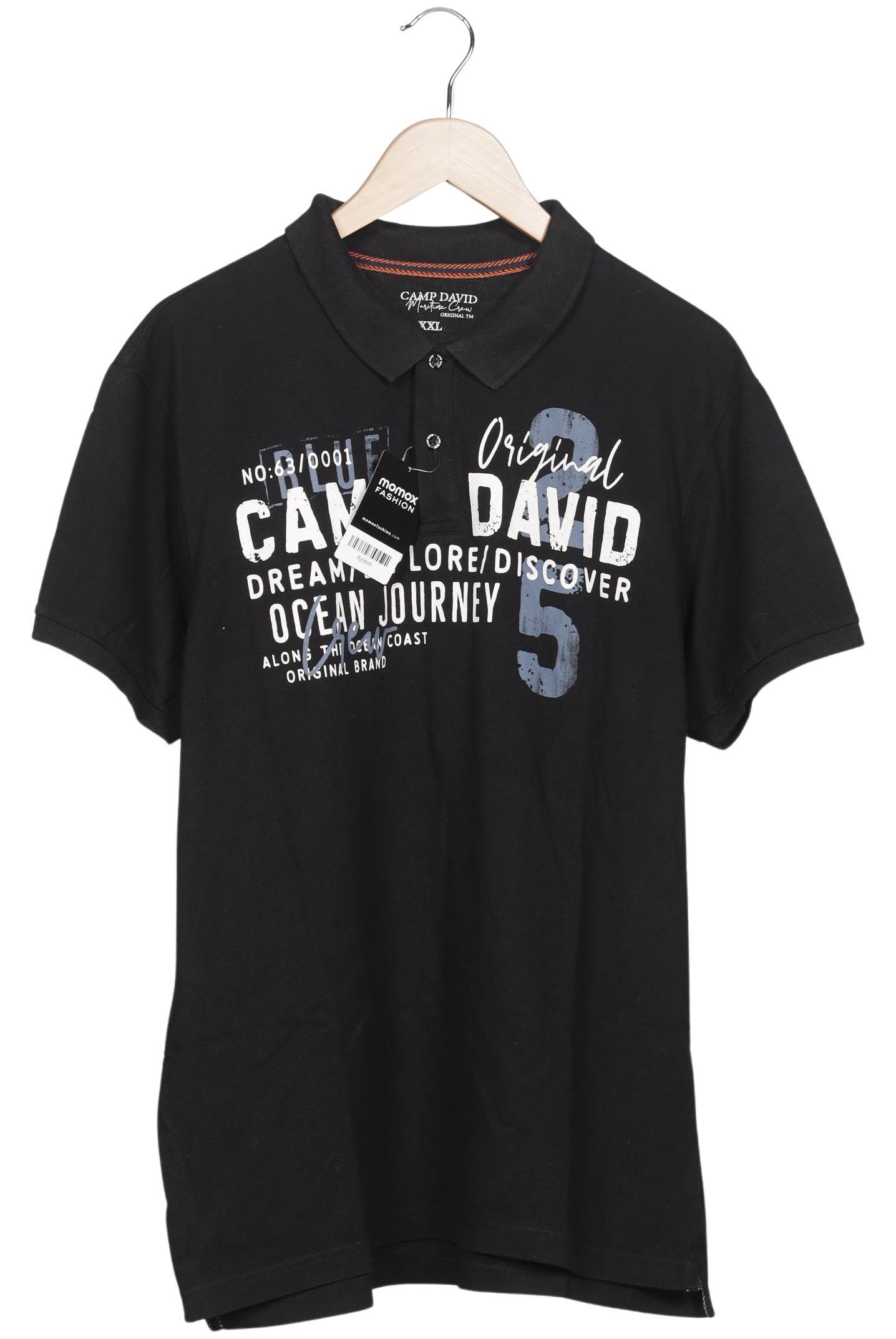 

Camp David Herren Poloshirt, schwarz, Gr. 56