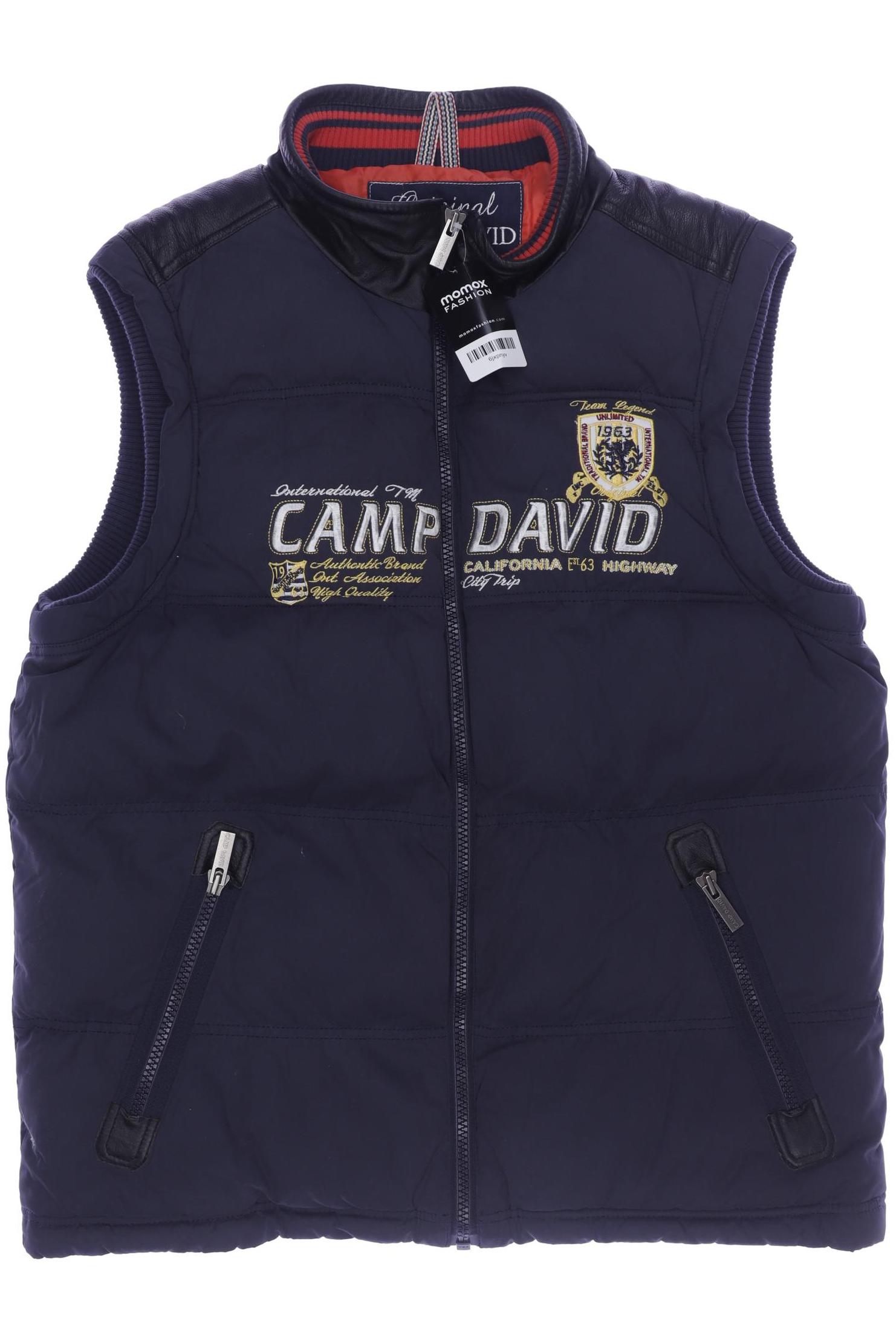 

Camp David Herren Weste, marineblau, Gr. 54