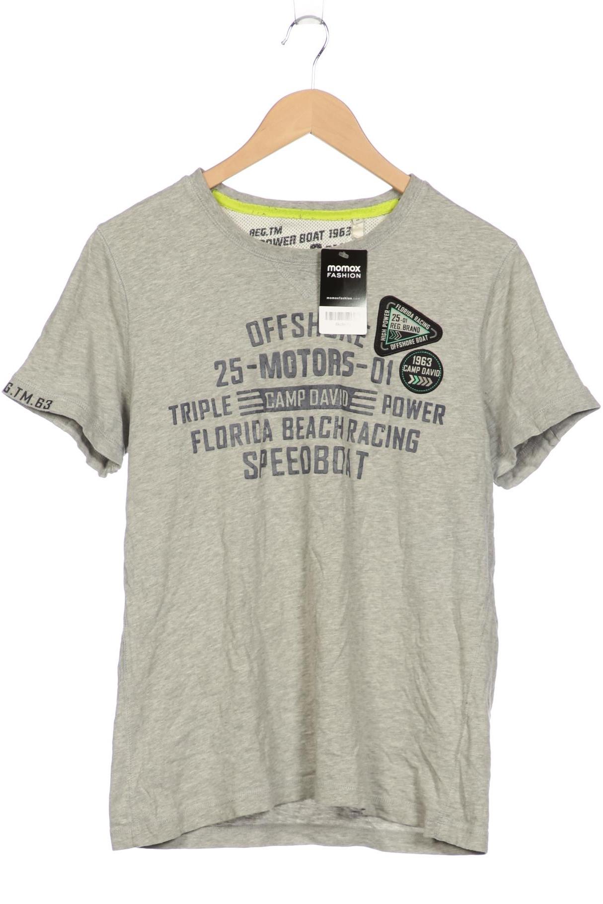 

Camp David Herren T-Shirt, grau, Gr. 46