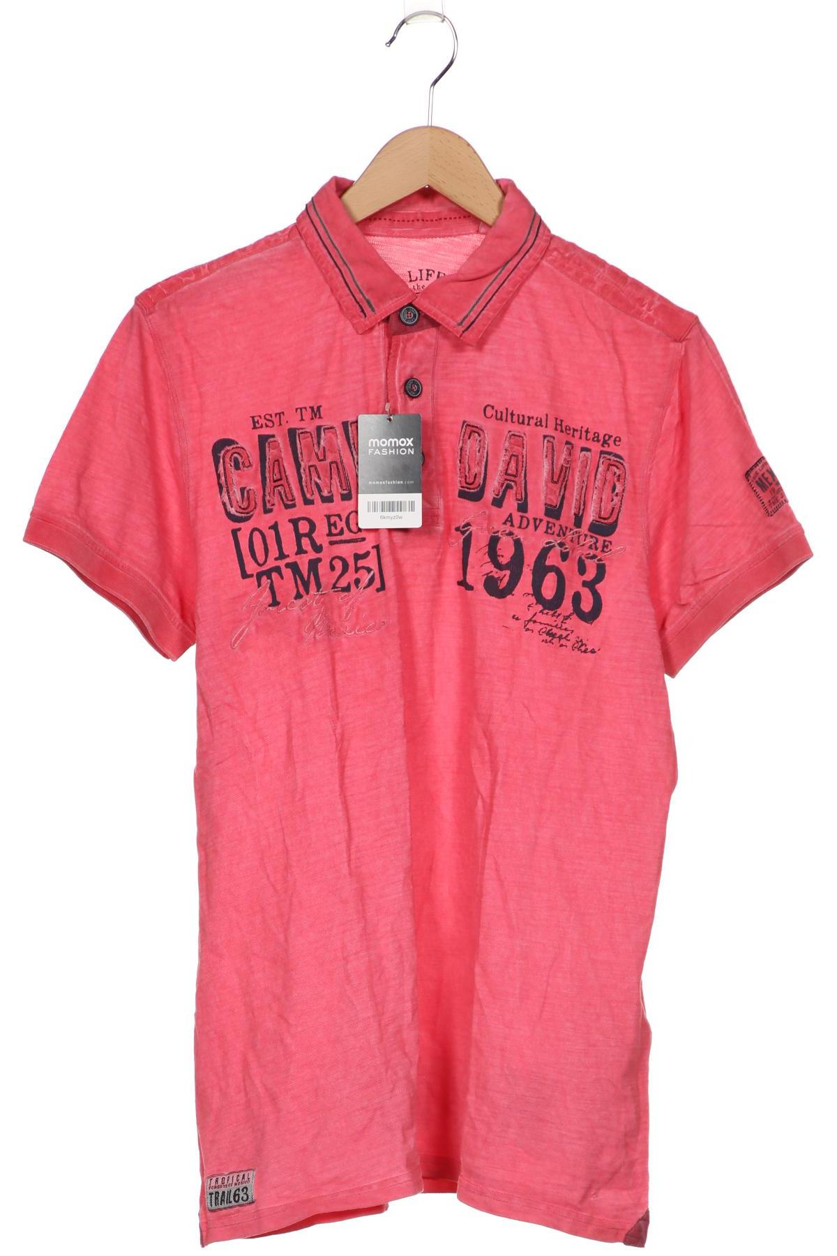 

Camp David Herren Poloshirt, pink